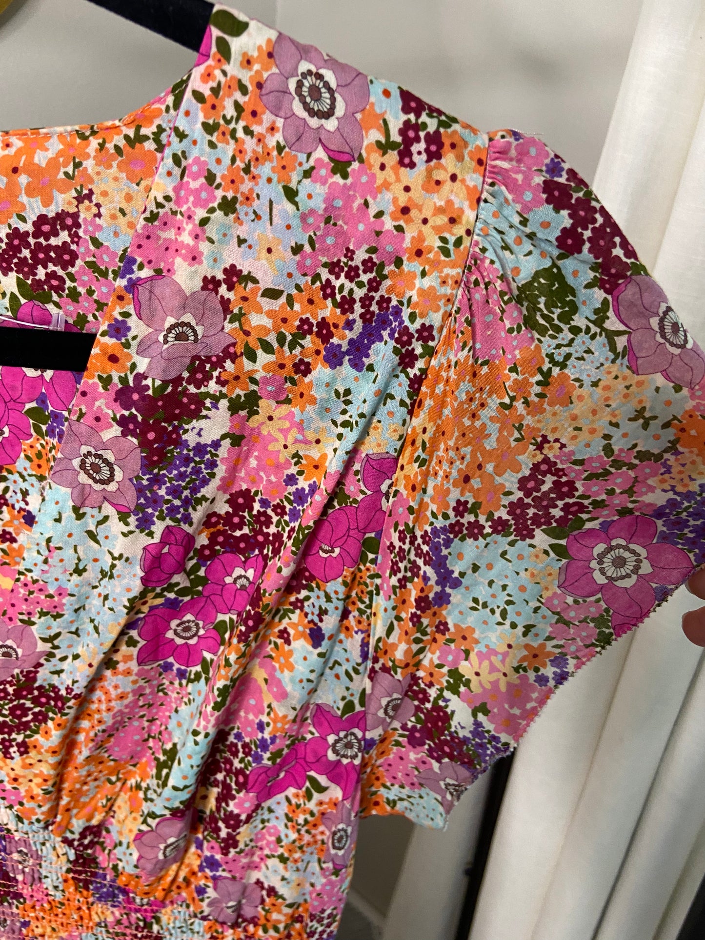 Trovata Birds of Paradis  Kendall Dress in Young Meadow size M