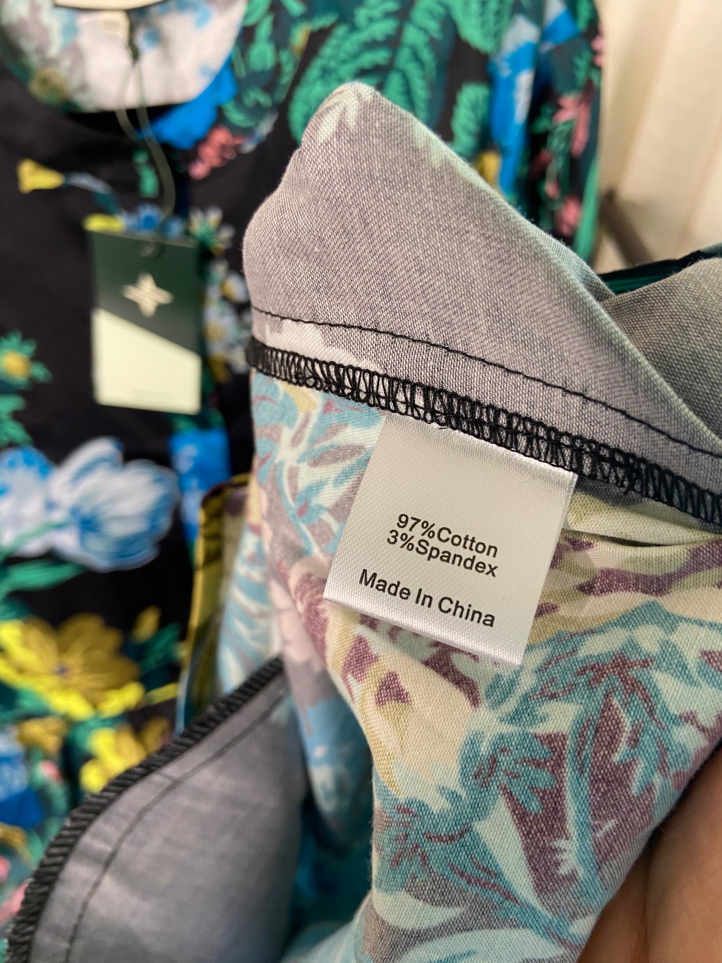 Tuckernuck Verdant Floral Royal Shirt Dress size XXXL