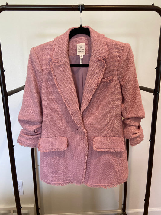 Cinq a Sept Khloe Blazer Pink Tweed size 0