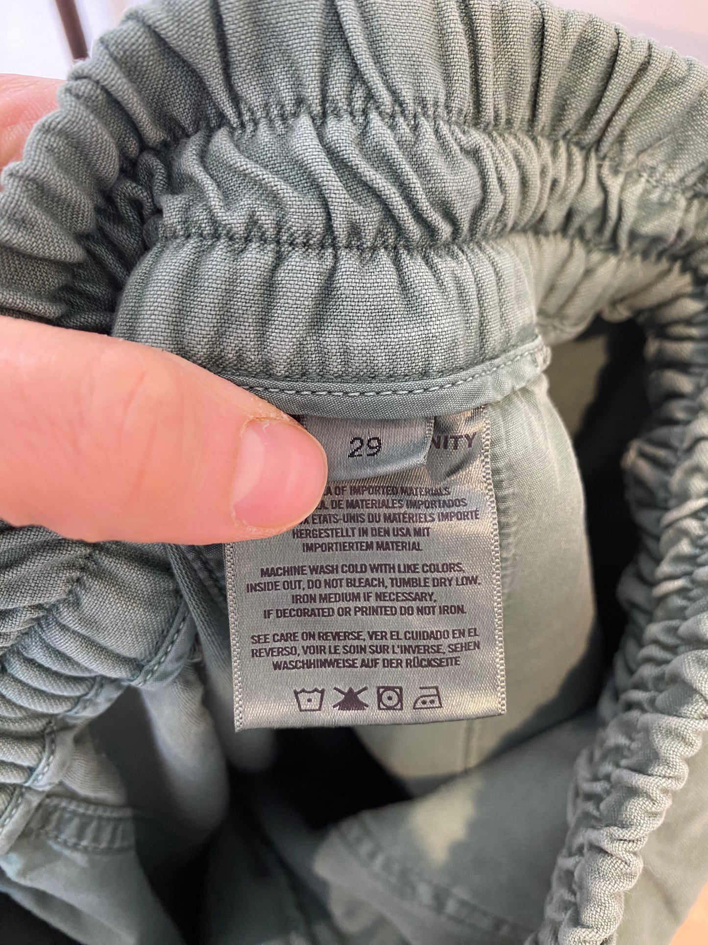 Citizens of Humanity Ameline Utility Joggers in Sage size 29