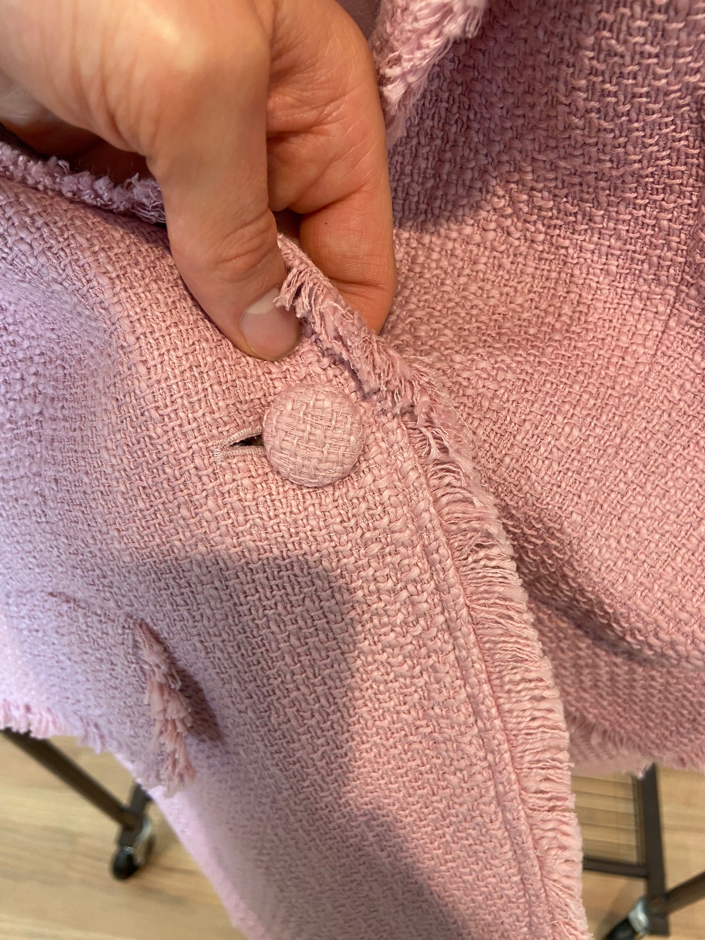 Cinq a Sept Khloe Blazer Pink Tweed size 0