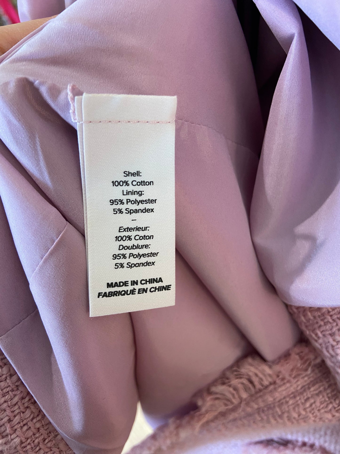 Cinq a Sept Khloe Blazer Pink Tweed size 0