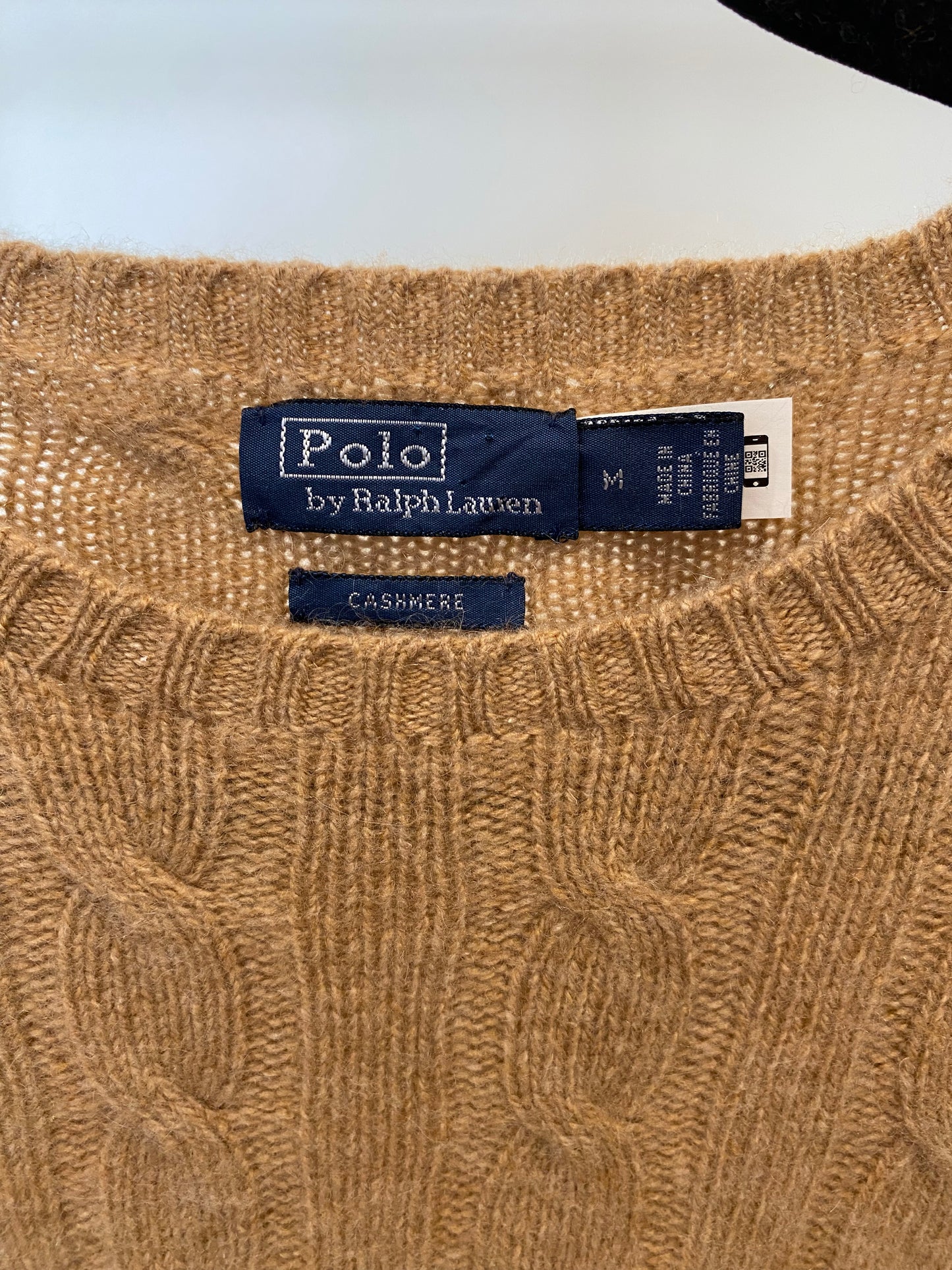 Polo Ralph Lauren Cable Knit Cashmere Sweater size M