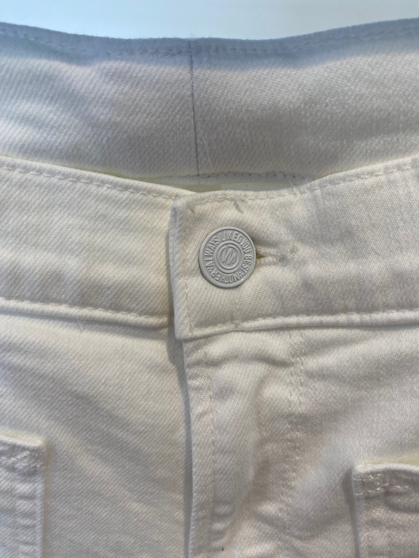 Mother Patch Pocket Undercover Sneak Wide Leg Jeans size 27