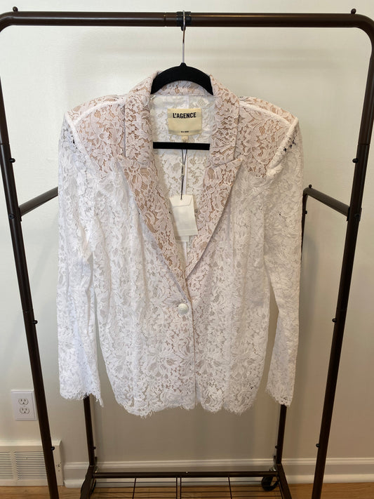 L'Agence Clementine Lace Blazer size 8