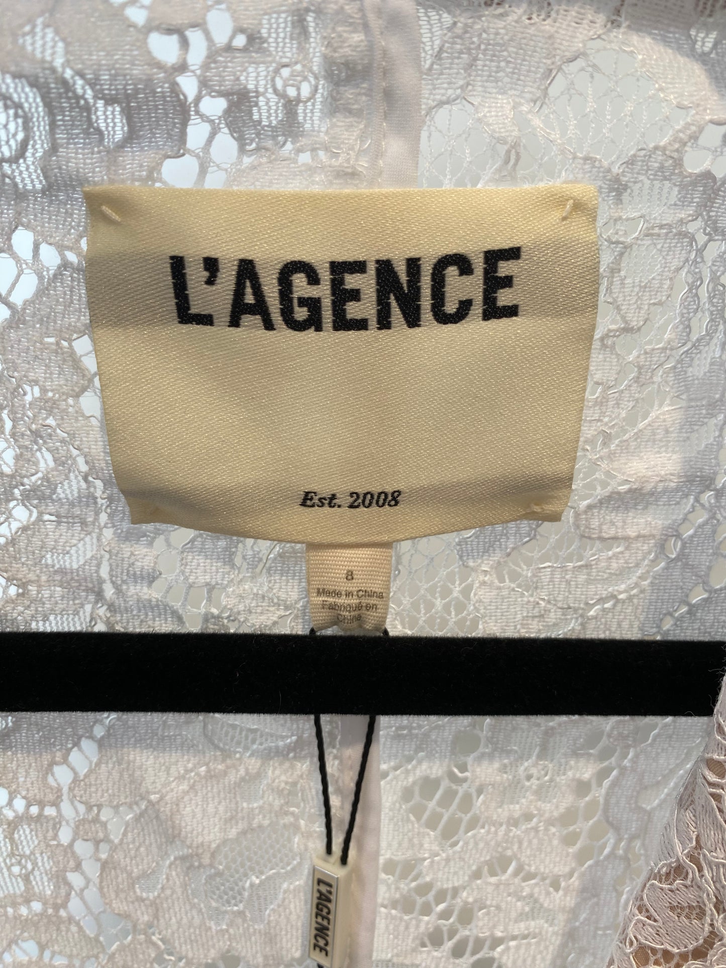 L'Agence Clementine Lace Blazer size 8