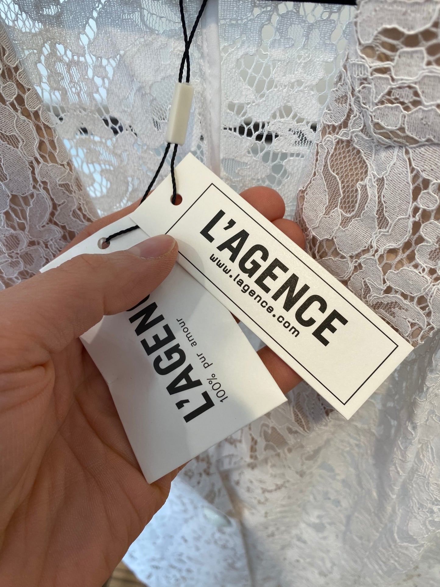 L'Agence Clementine Lace Blazer size 8
