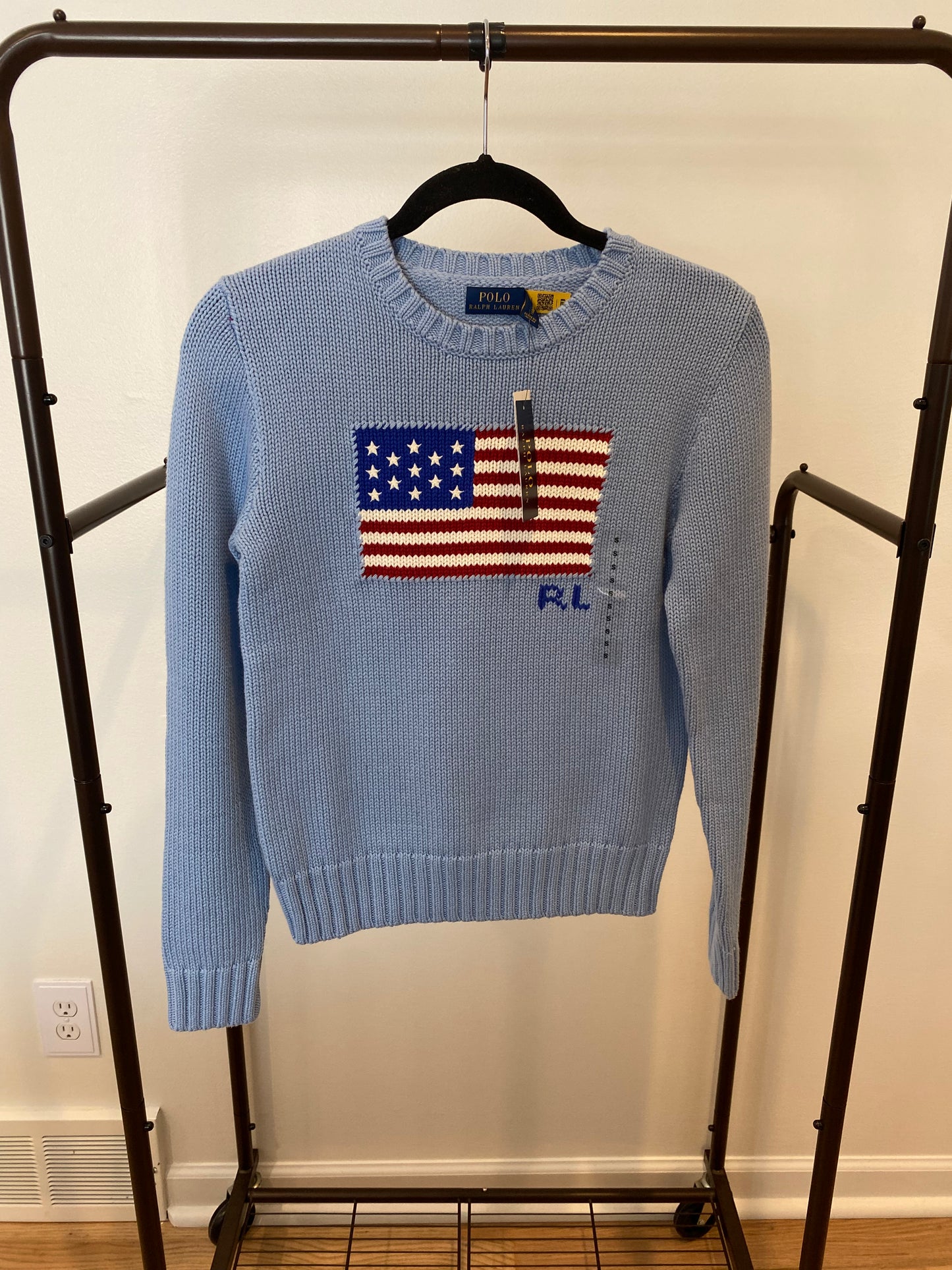 Polo Ralph Lauren Flag Crewneck Sweater size S