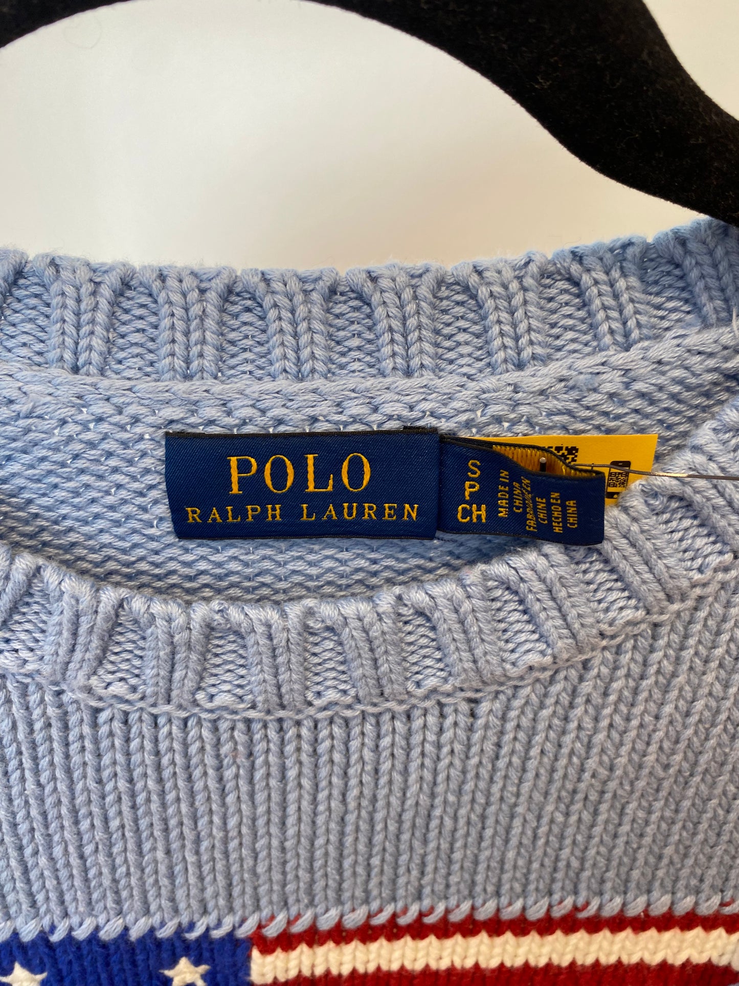 Polo Ralph Lauren Flag Crewneck Sweater size S