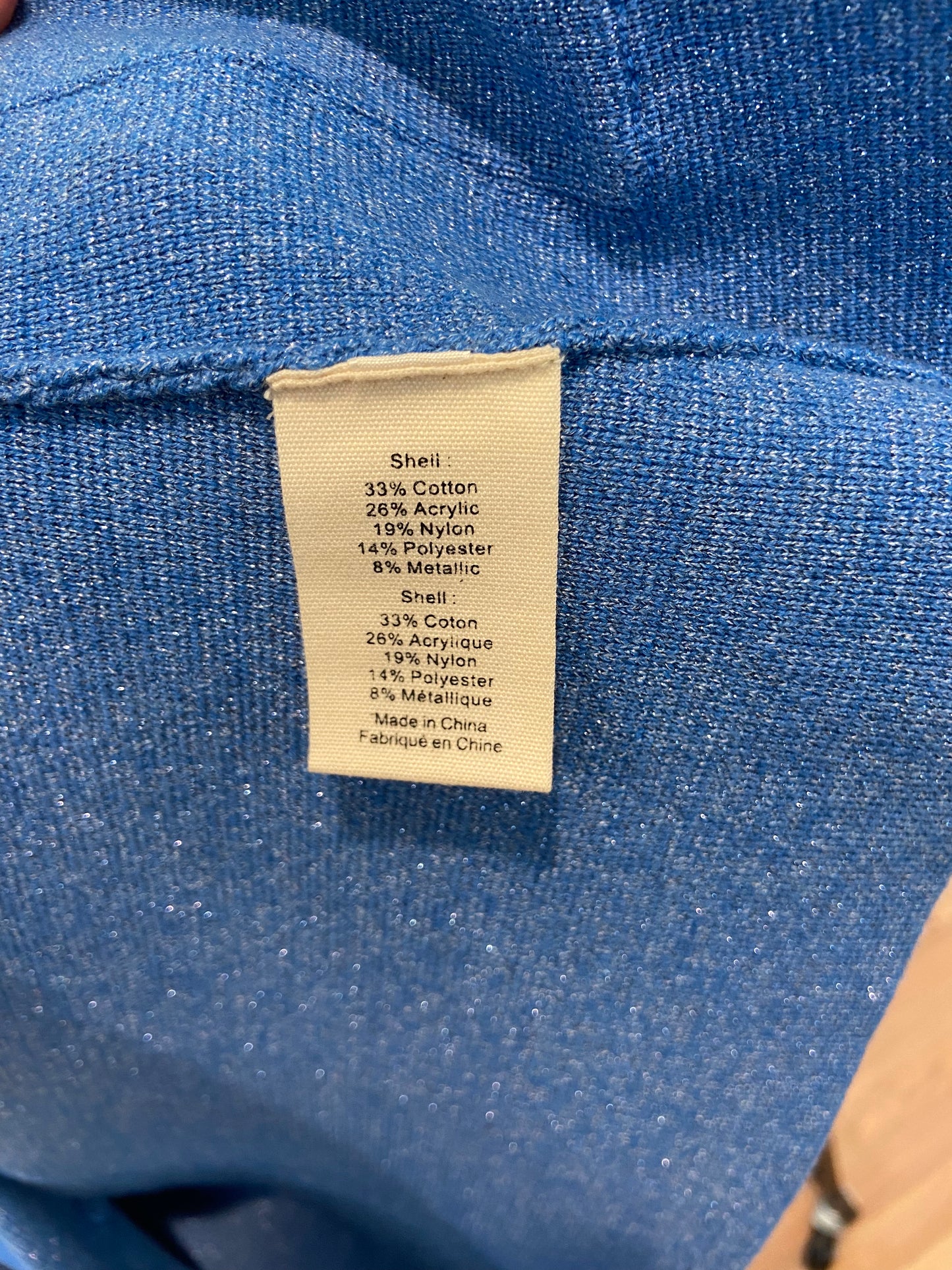 L'Agence Kenzie Double Breasted Blue Blazer size S