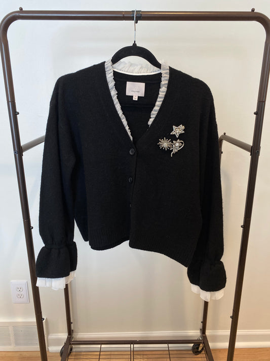 Cinq a Sept Tayah Embellished Cardigan