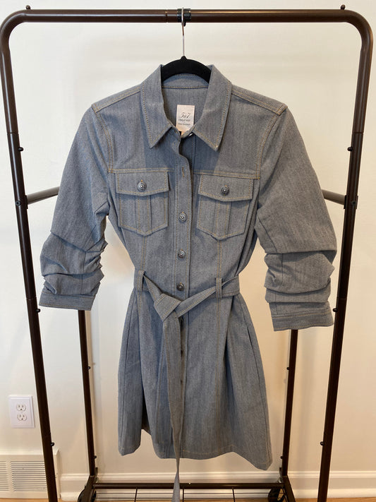 Cinq à Sept Clea Belted Shirt Dress size 2