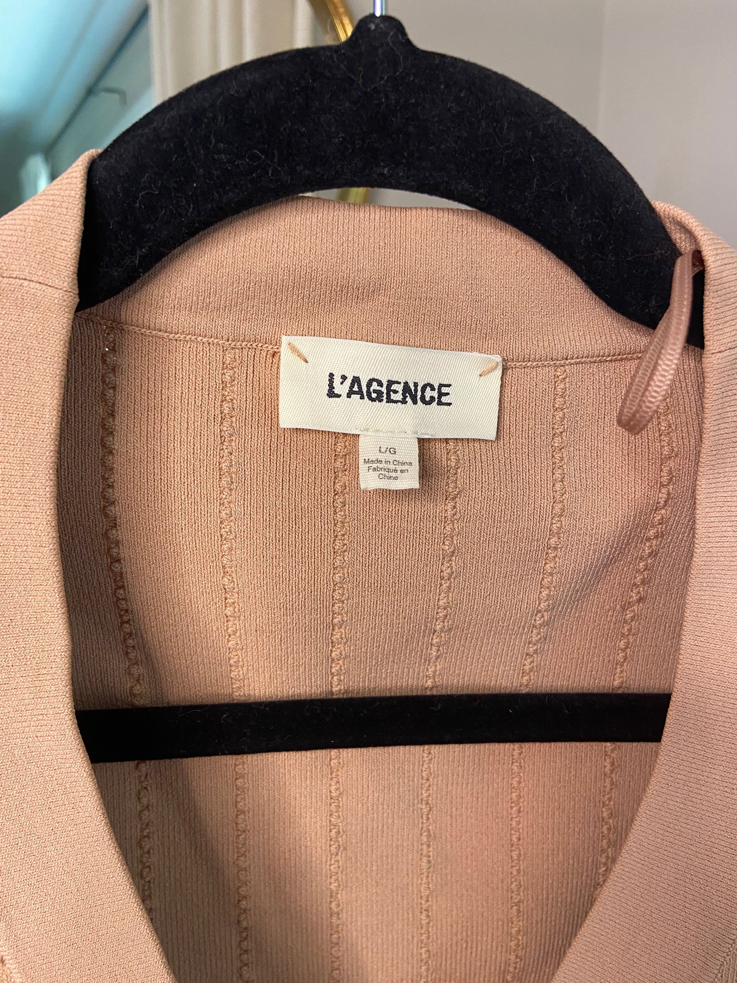 L'Agence Calypso Fitted Cardigan size L