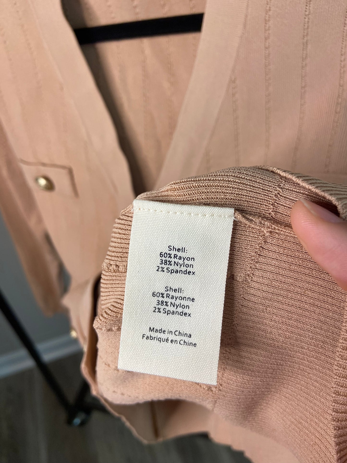L'Agence Calypso Fitted Cardigan size L