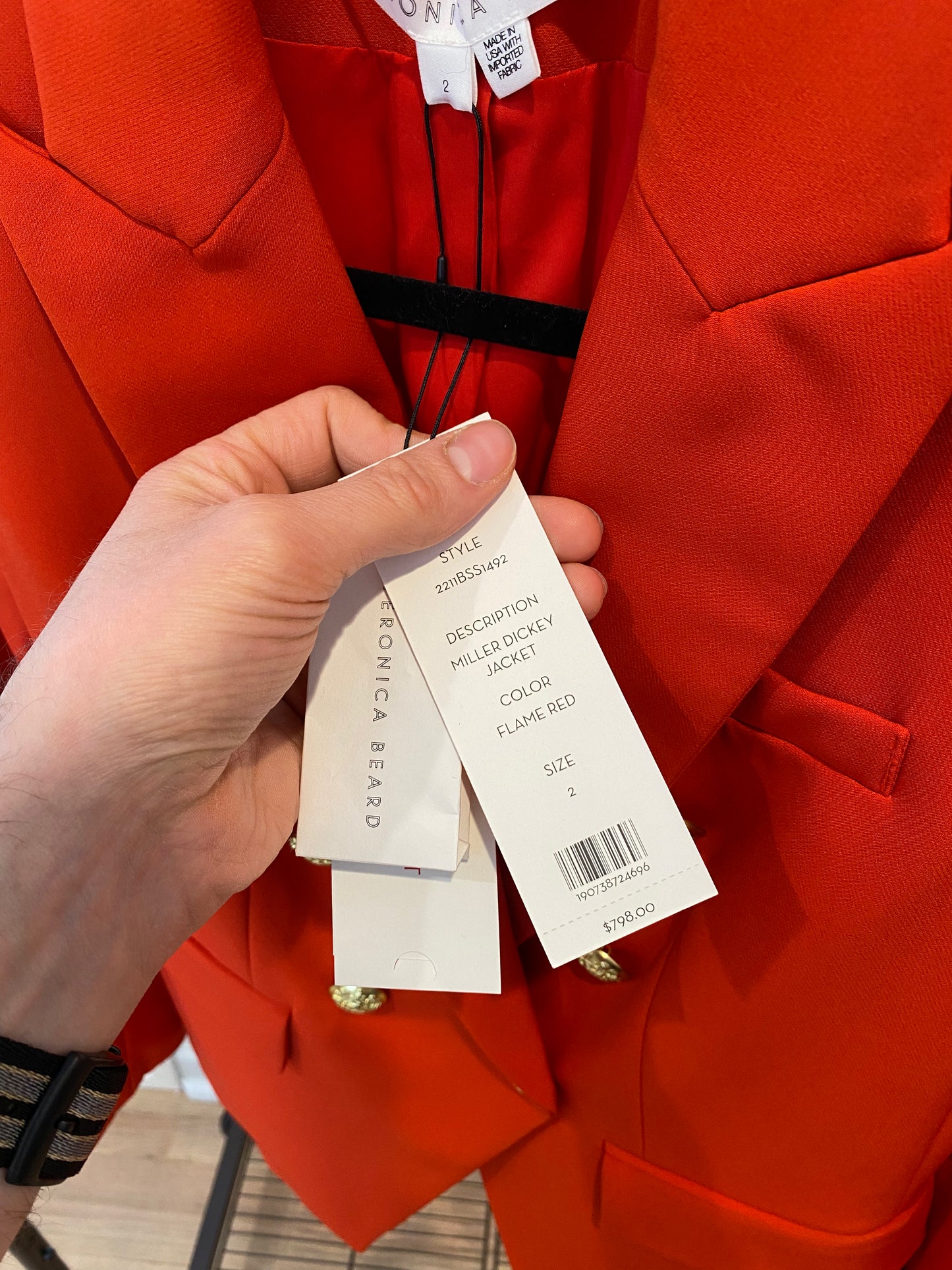 Veronica Beard Miller Dickey Jacket size 2