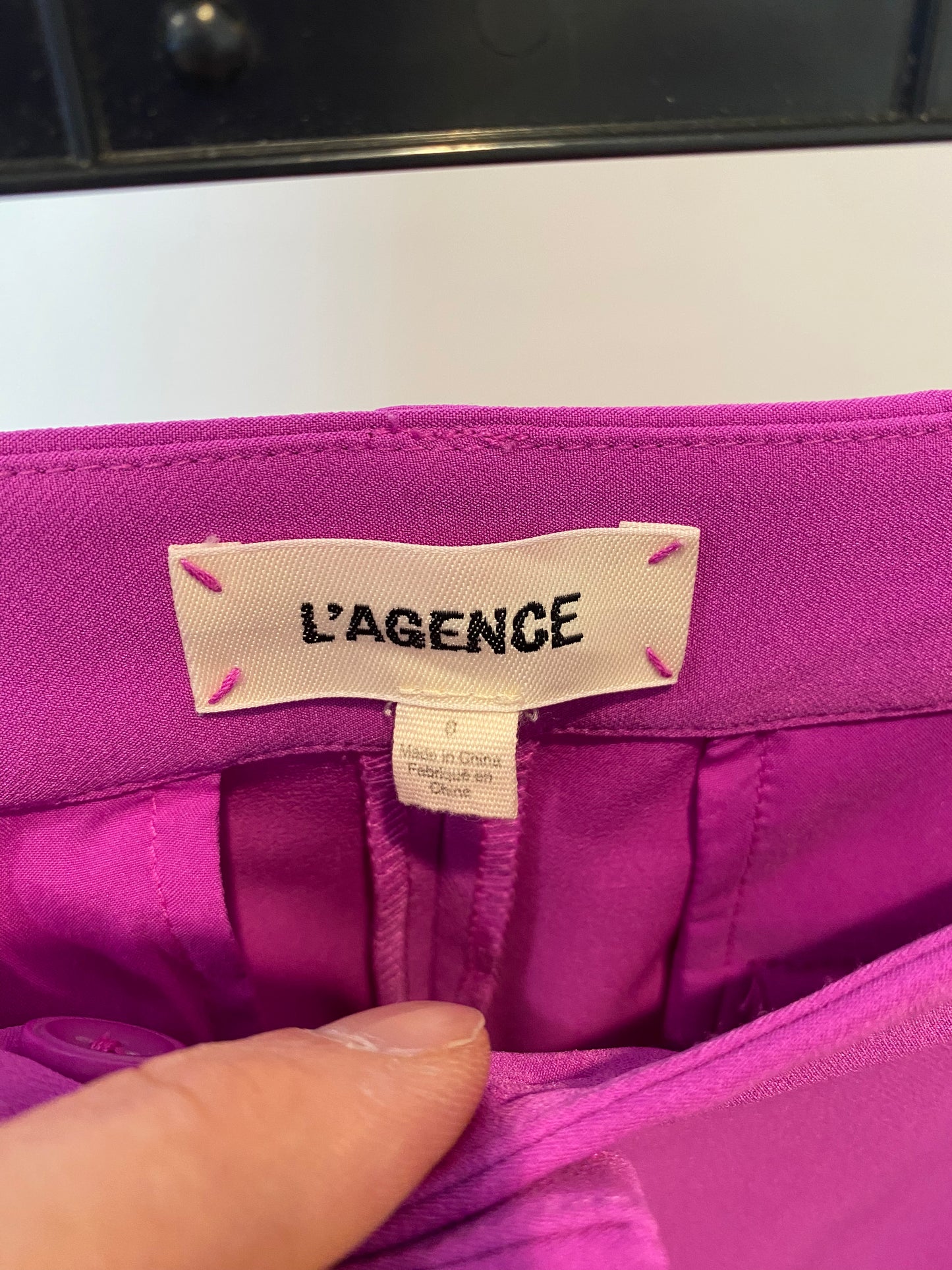 L'Agence Chamberlain Blazer and Pilar Wide Leg Pants size 8