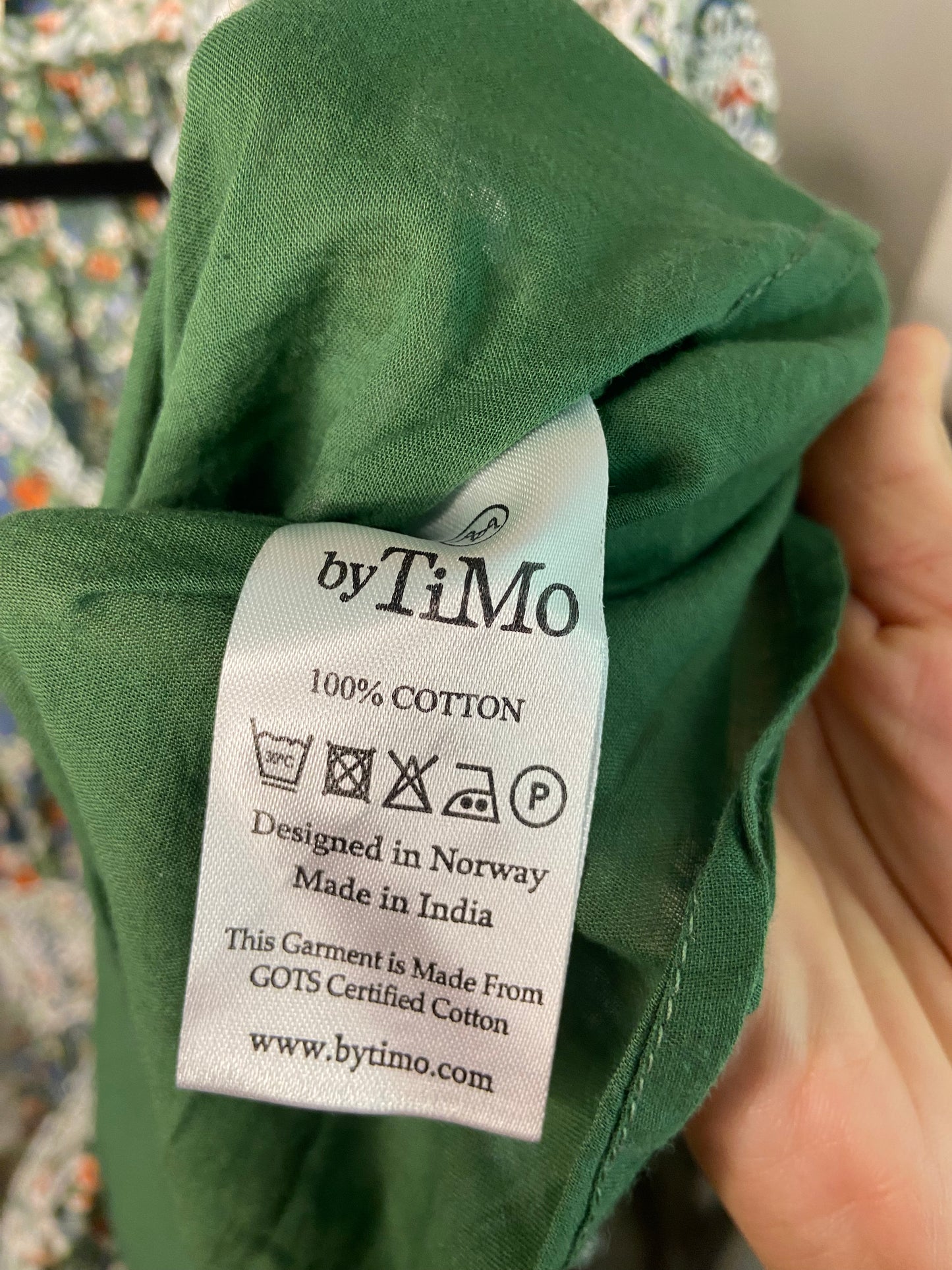 by Timo Green Garden Mini Dress size XS