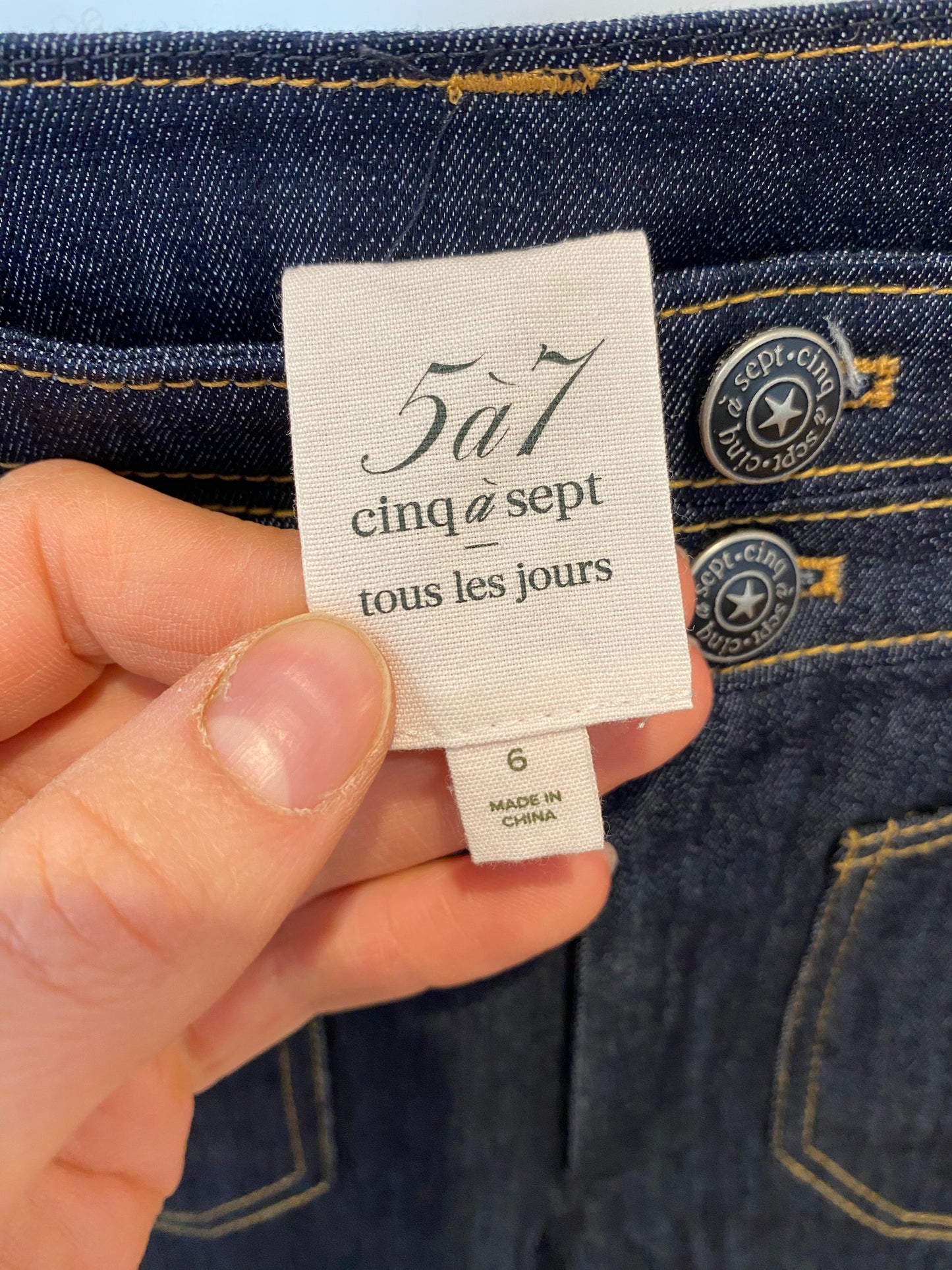 Cinq a Sept Khloe Blazer and Dorothea Jeans size 6