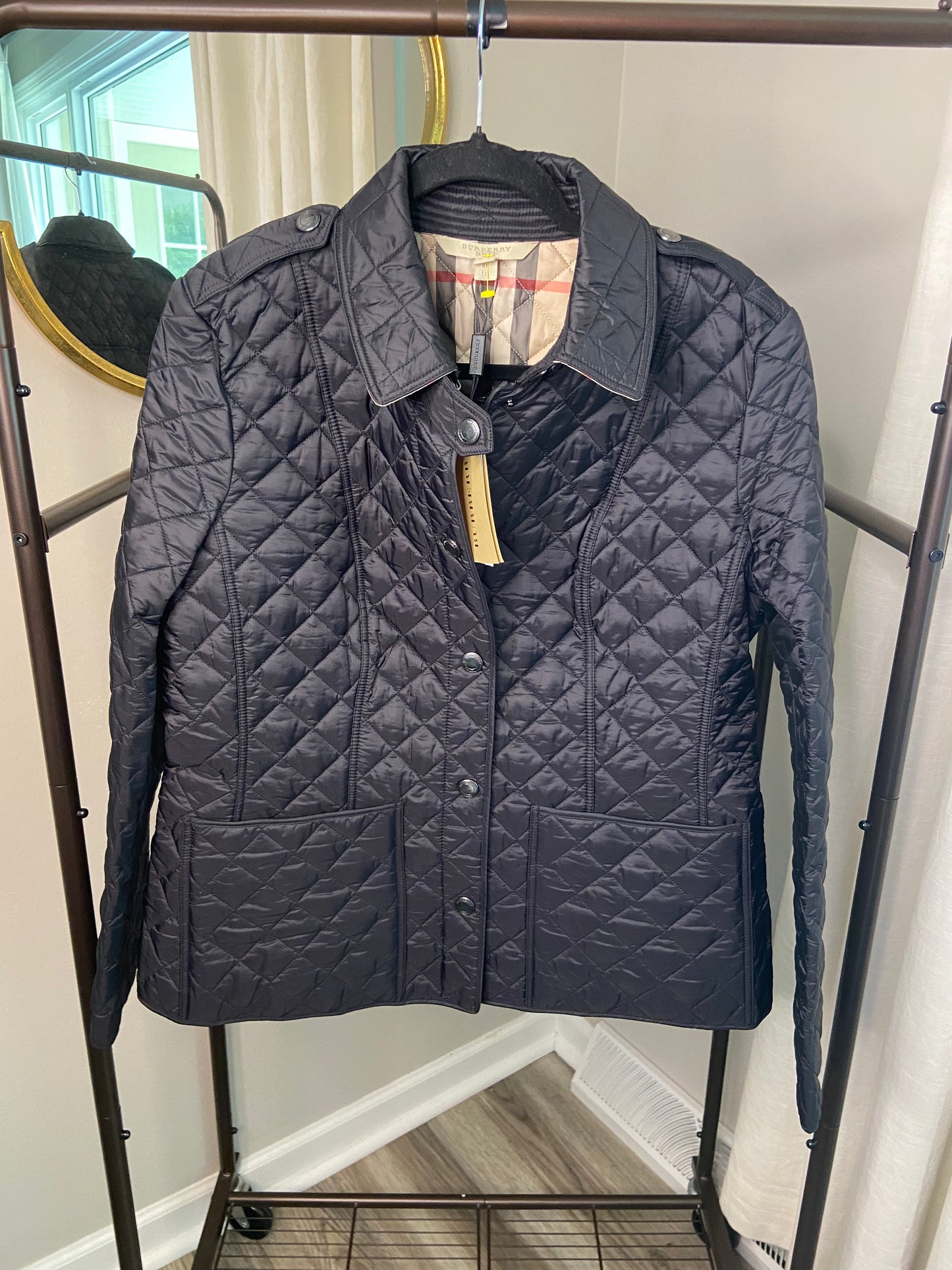 Burberry Brit Quilted Jacket size XL