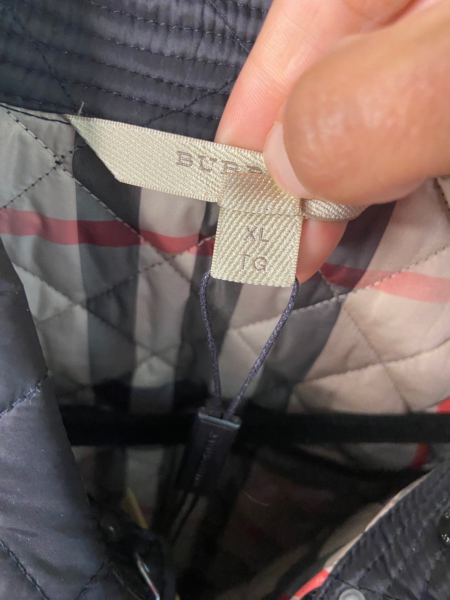 Burberry Brit Quilted Jacket size XL