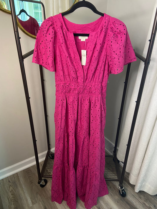 Anthropologie Eyelet Somerset Dress size S