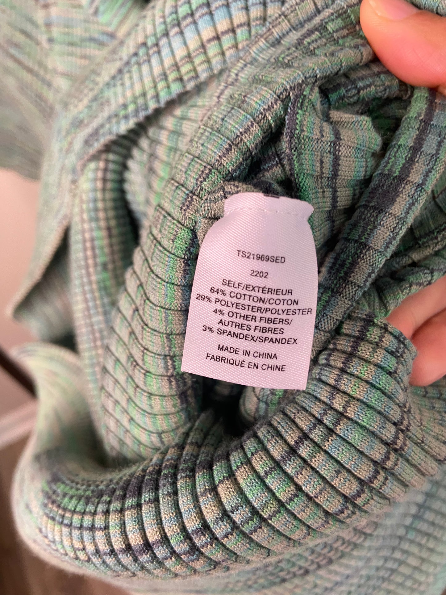 Derek Lam Cianna Rib Knit Dress size 10
