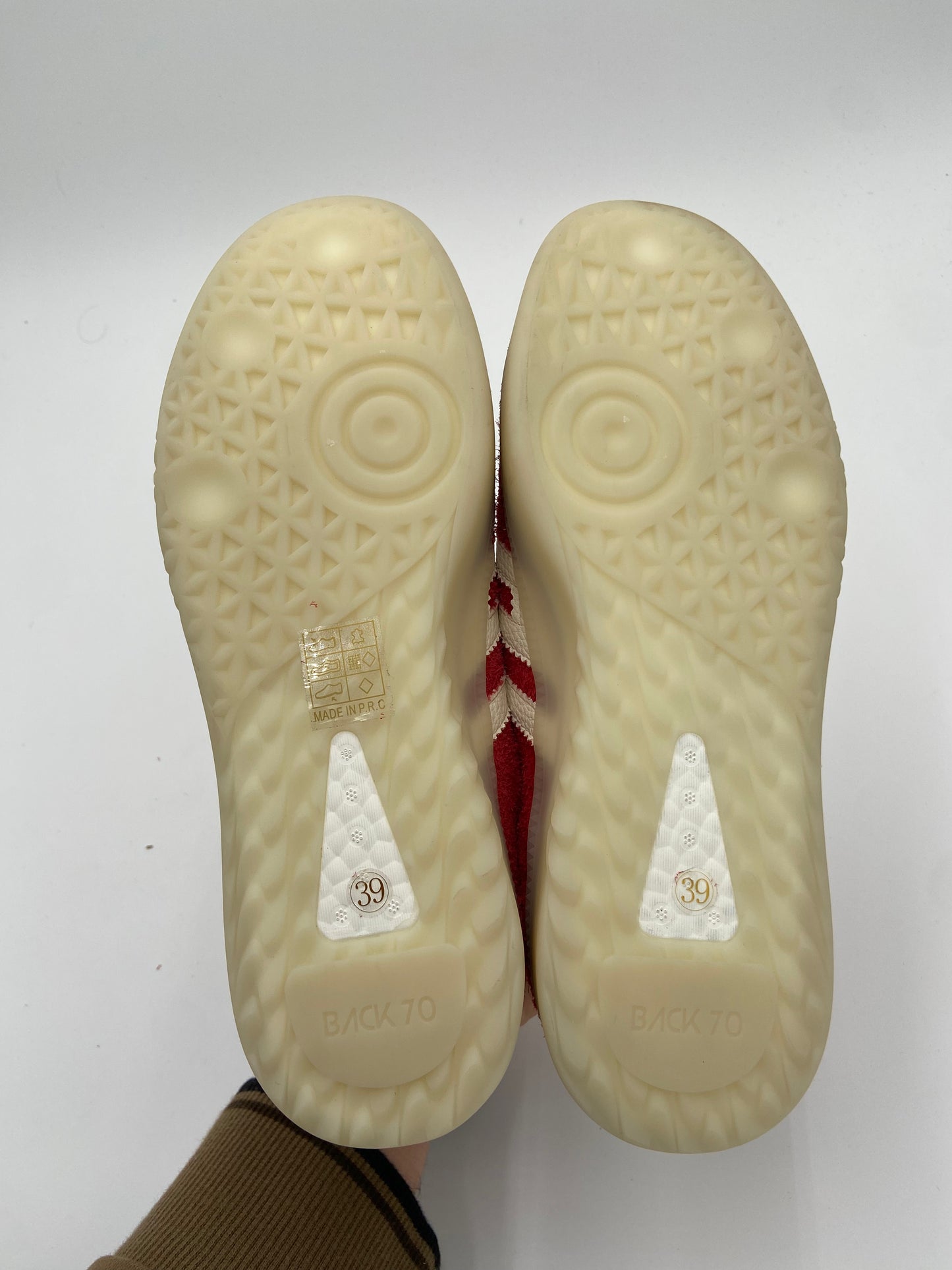 Back70 Boston 2505 Red Suede Sneakers Sneakers size 39