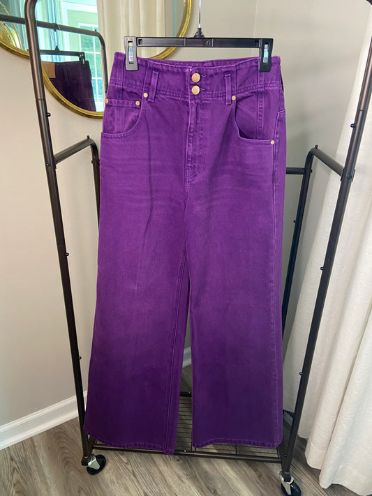 Ulla Johnson Margot Wide Leg Jeans size 28
