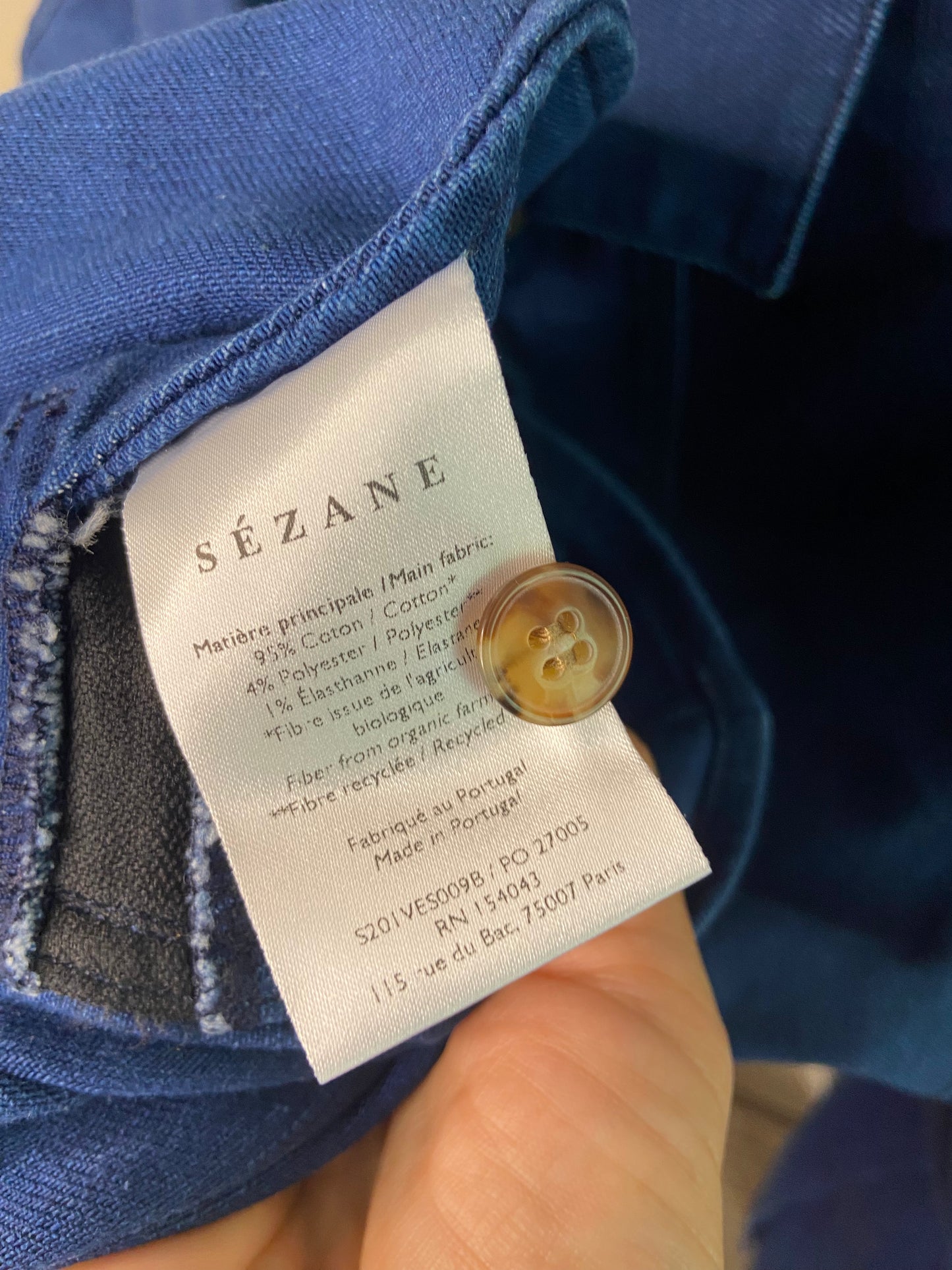 Sezane Will Jacket size XS