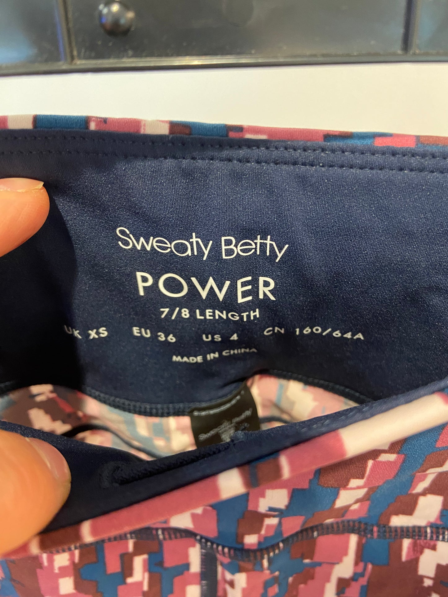 Sweaty Betty 7/8 Power Pocket Workout Leggings size XS