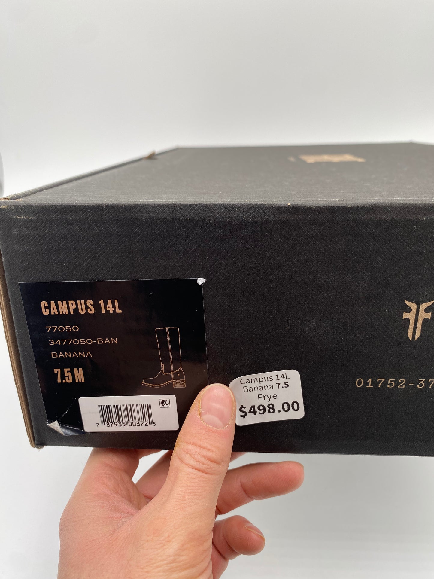 Frye Campus 14L Banana Boots size 7.5