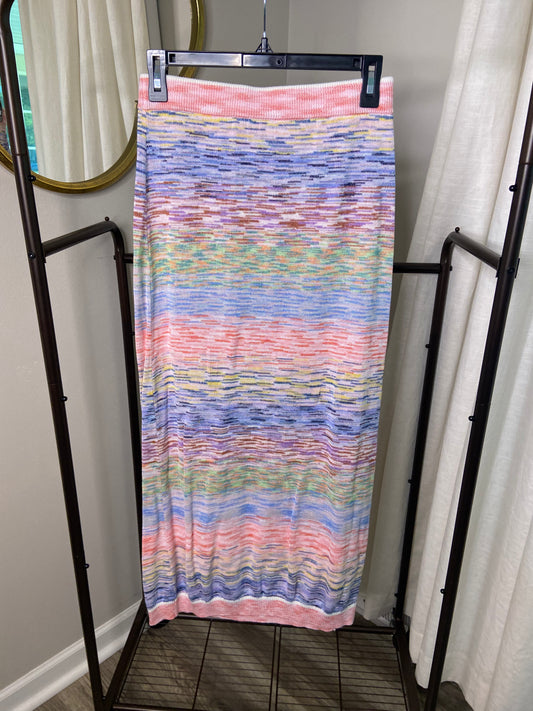 Zimmermann Raie Marl Midi Skirt size US 6
