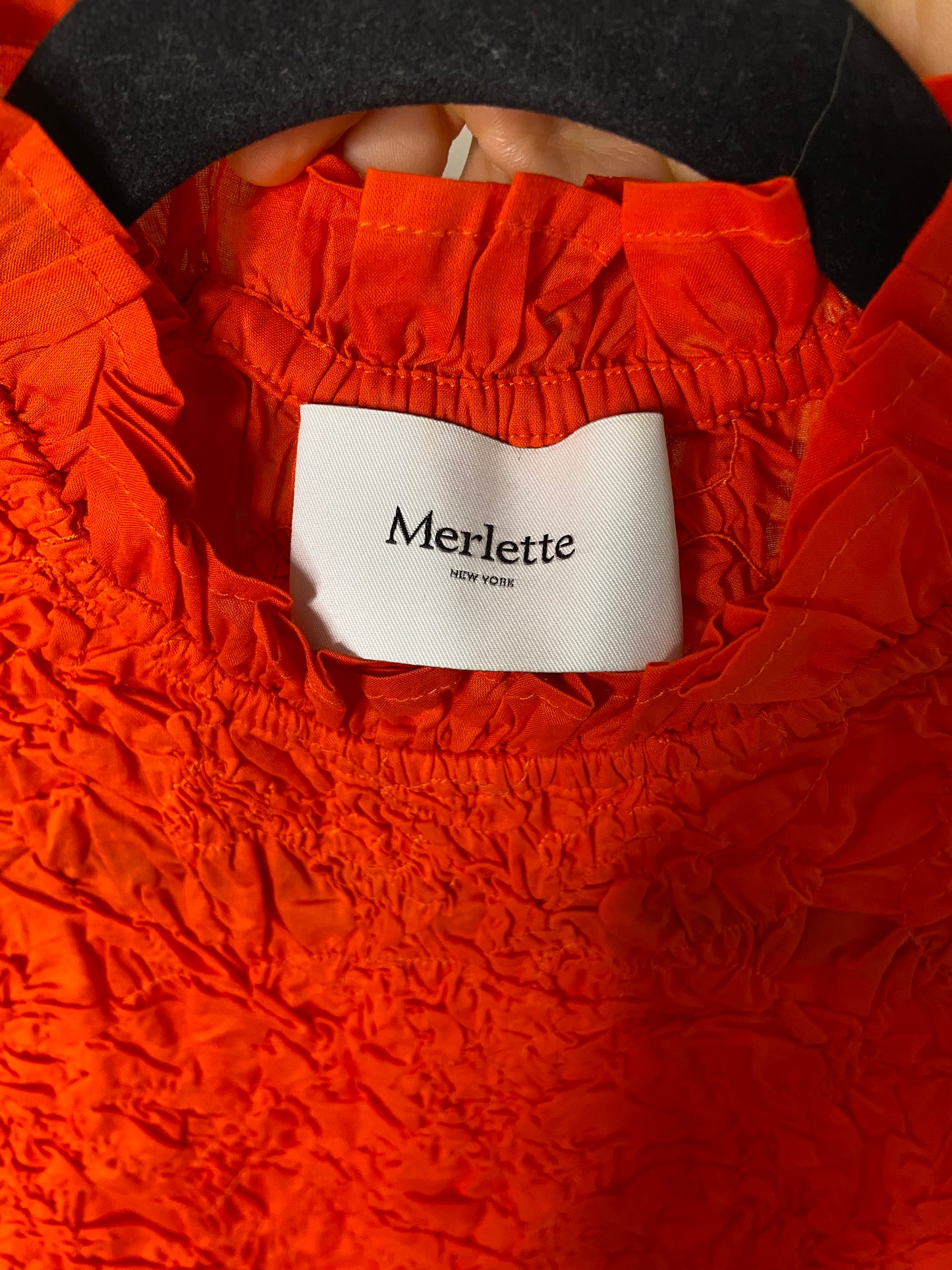 Merlette Red Loie Top and Sereda Skirt size XS/S