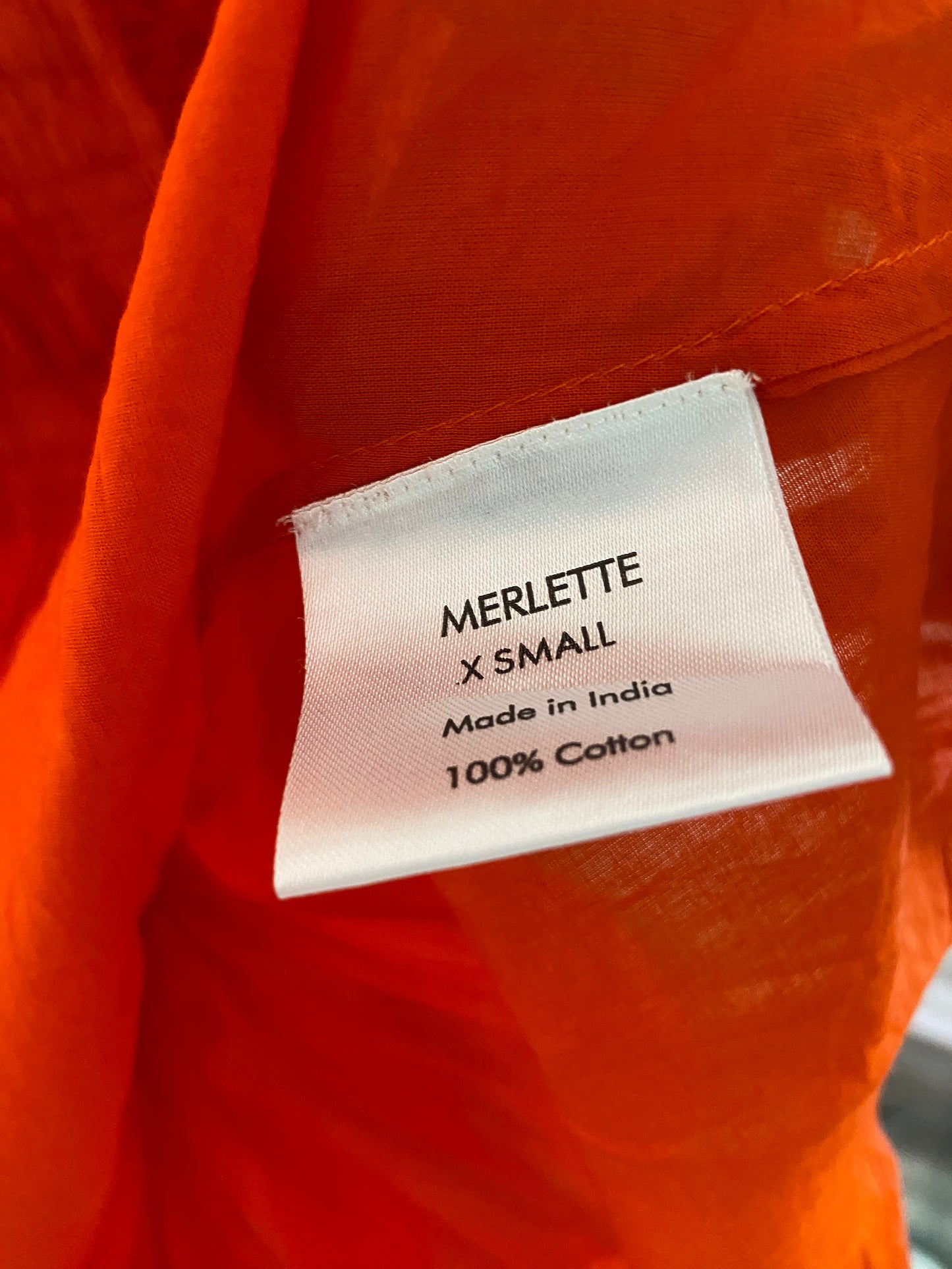 Merlette Red Loie Top and Sereda Skirt size XS/S