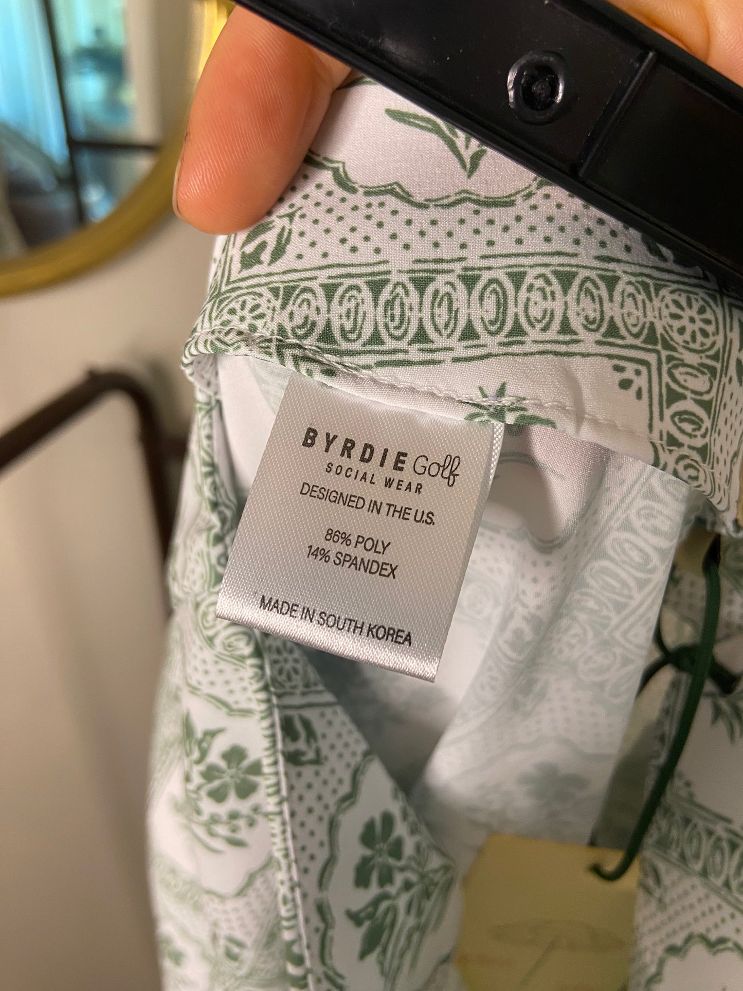 Byrdie Golf Hayden Green Dress size S