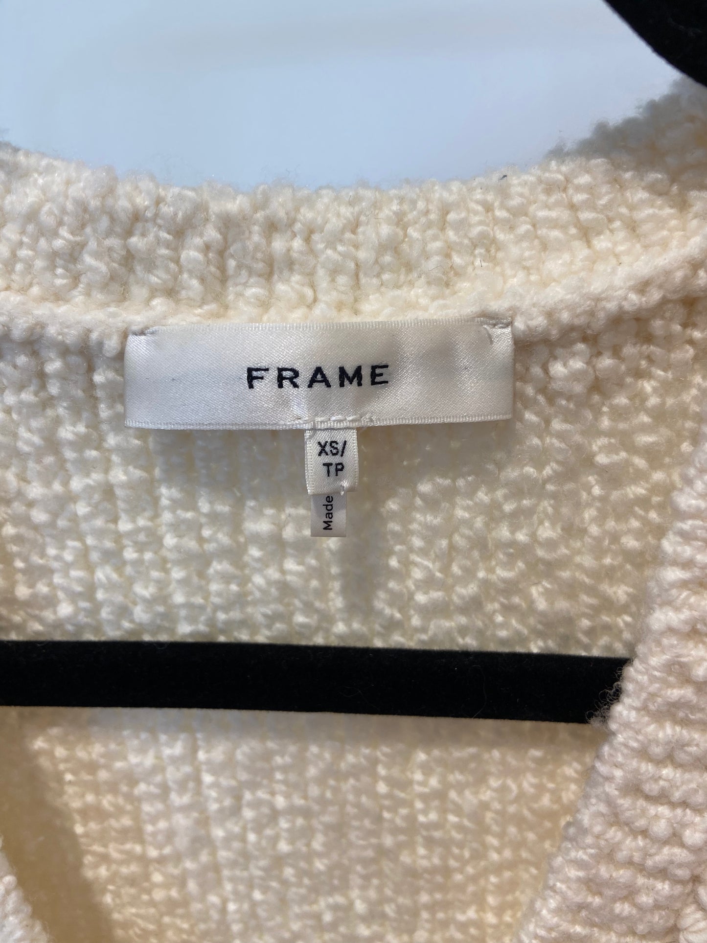 Frame Double Pocket Crop Cardigan size XS