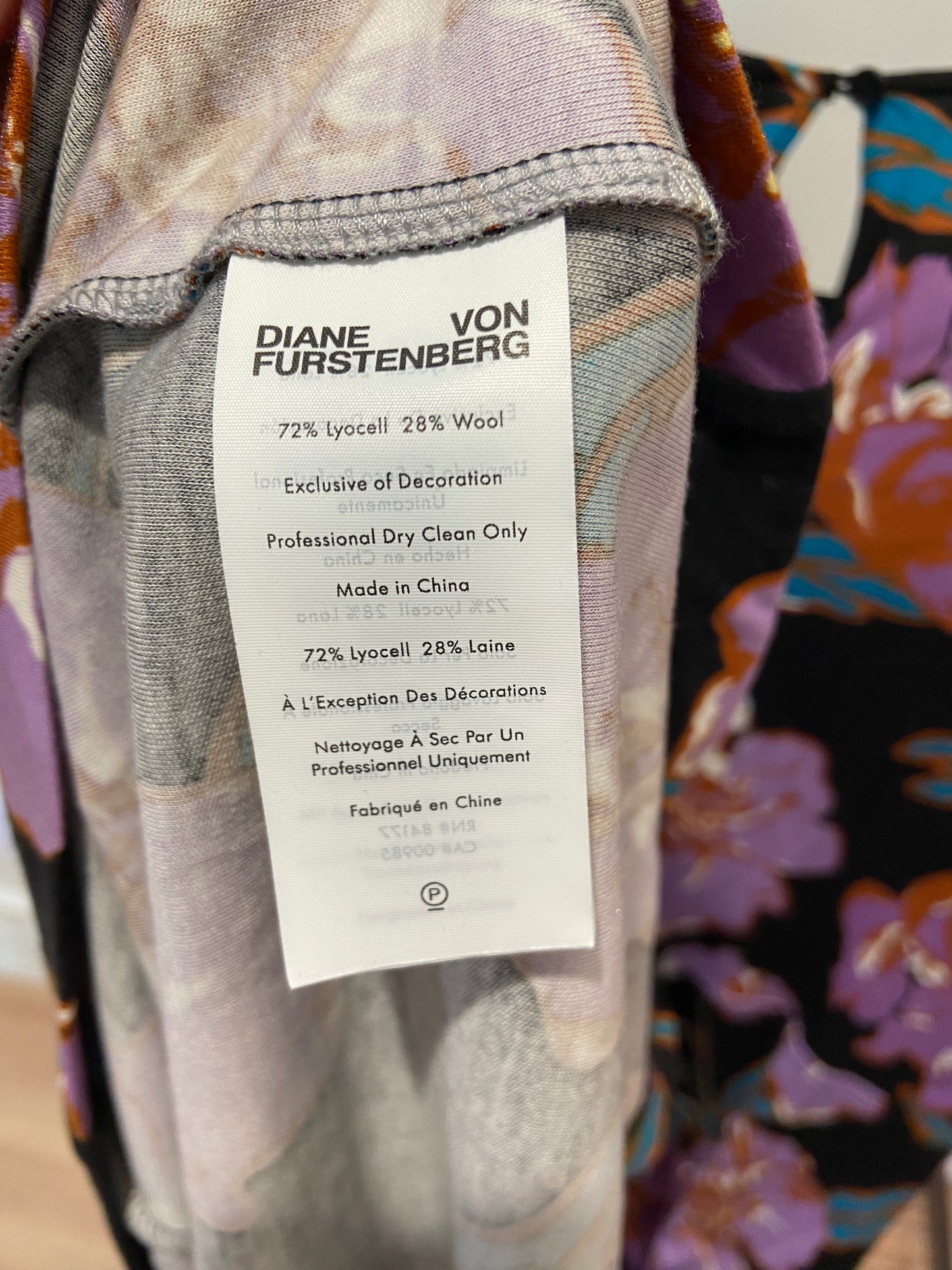 Diane von Furstenberg Madge Dress size L