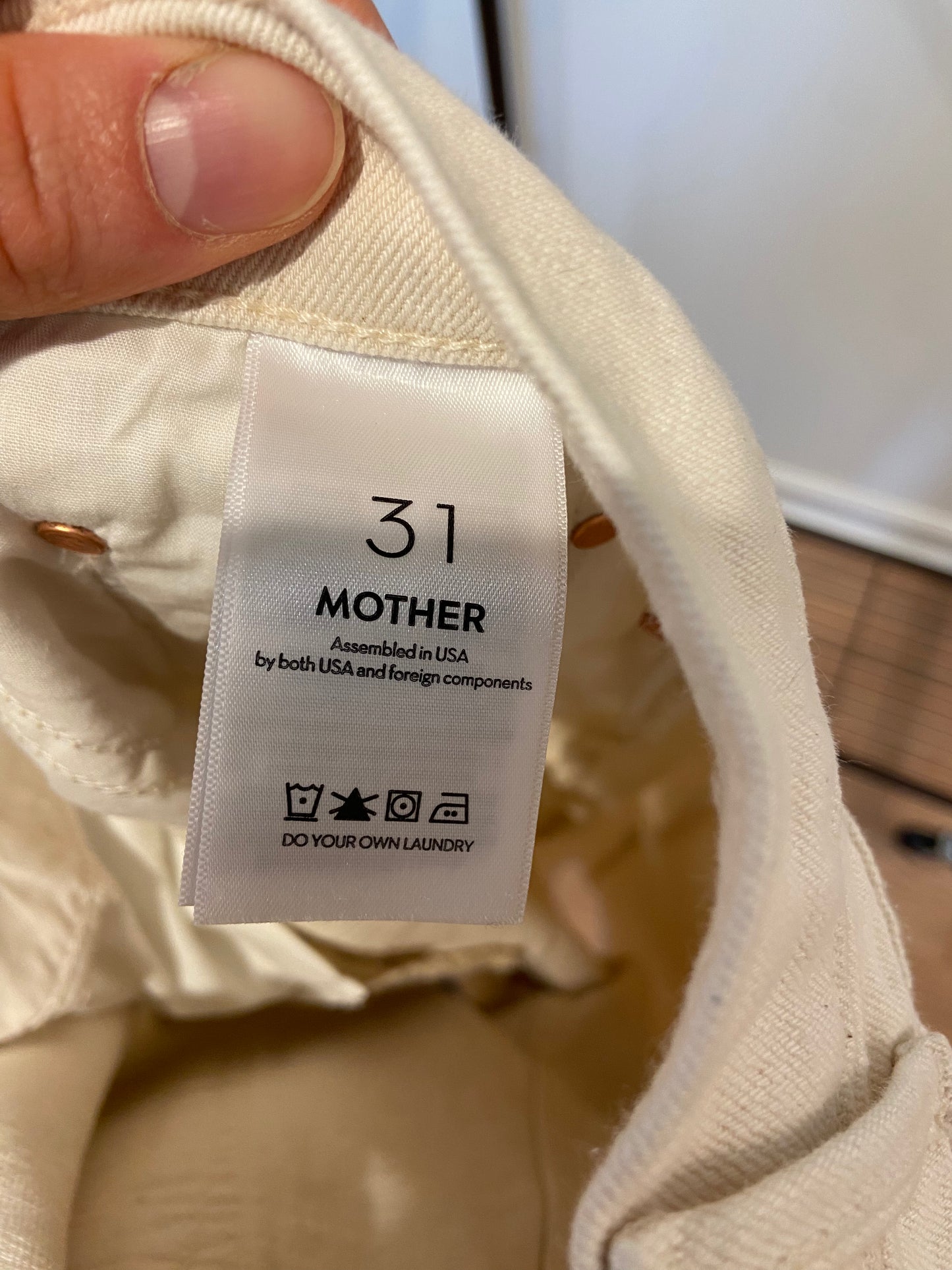 Mother The Half Pipe Ankle Jeans size 31