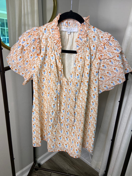 Hunter Bell Tulip Millie Top size XS