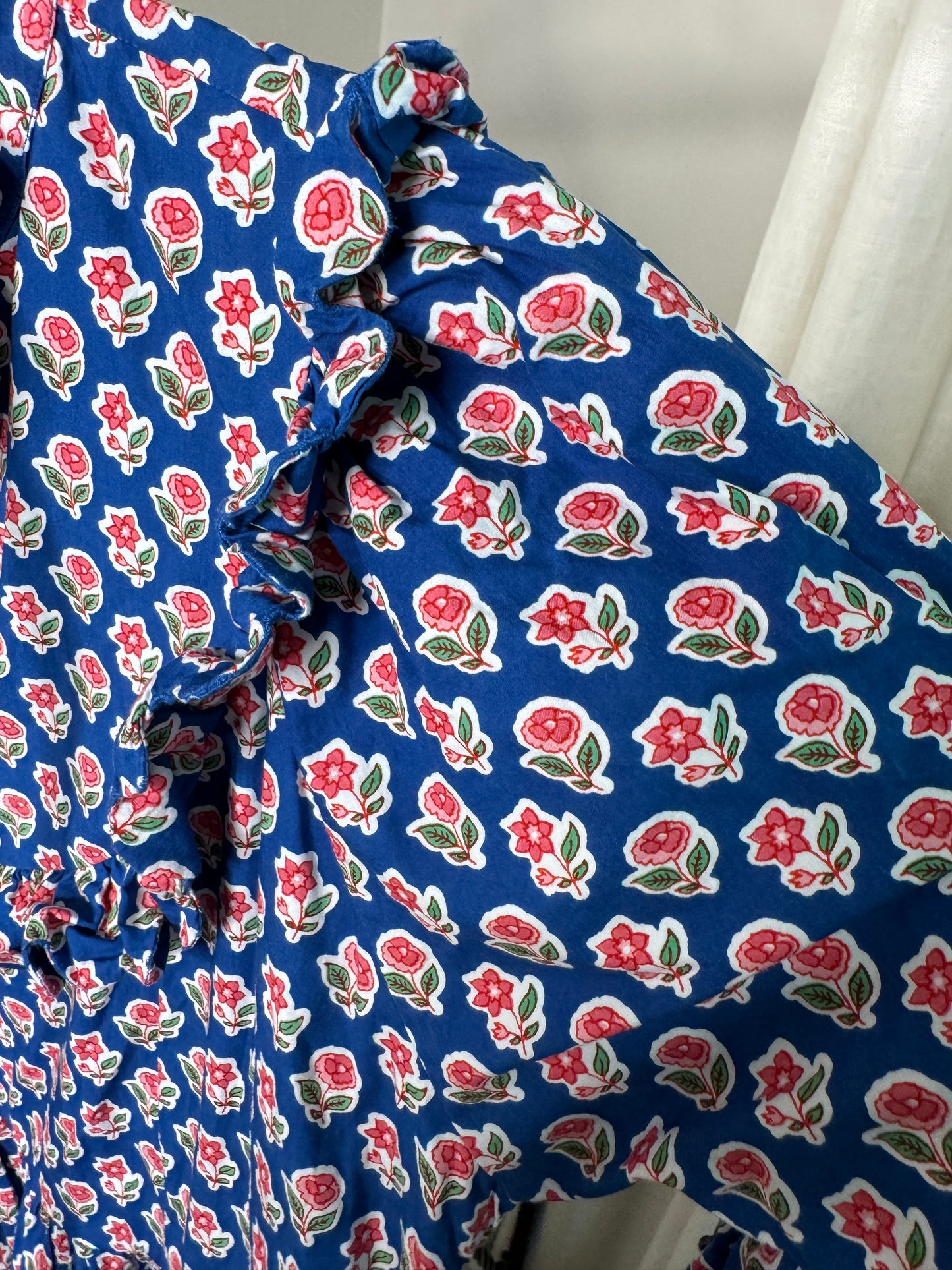 Pink City Prints Eliza Midi Dress size S