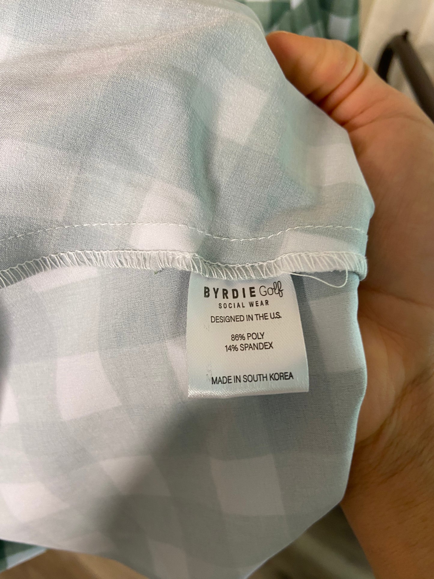 Byrdie Golf Hayden Green Dress size S
