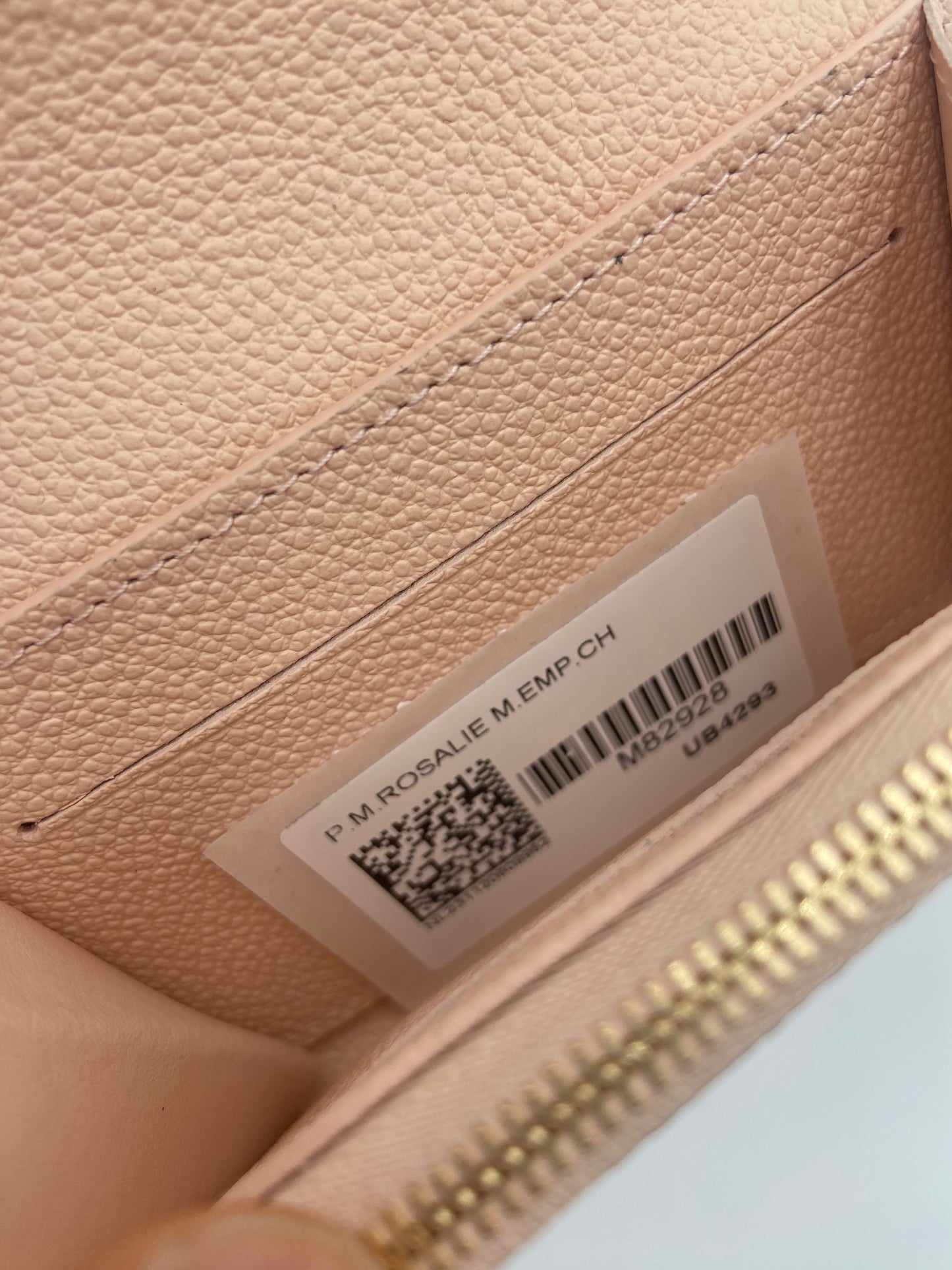 Louis Vuitton Rosalie Coin Purse Empreinte Leather