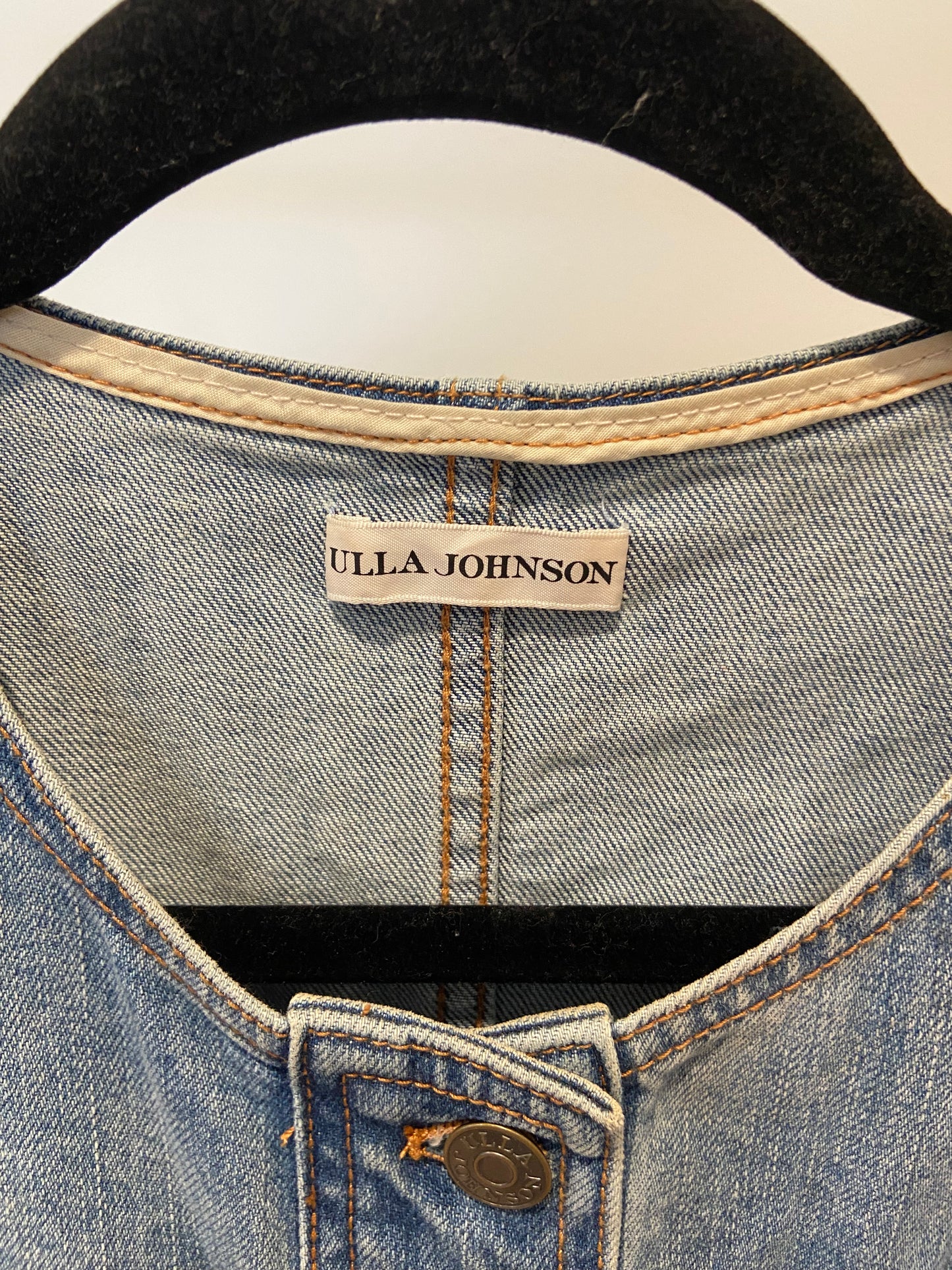 Ulla Johnson Starr Denim Midi Dress size 10