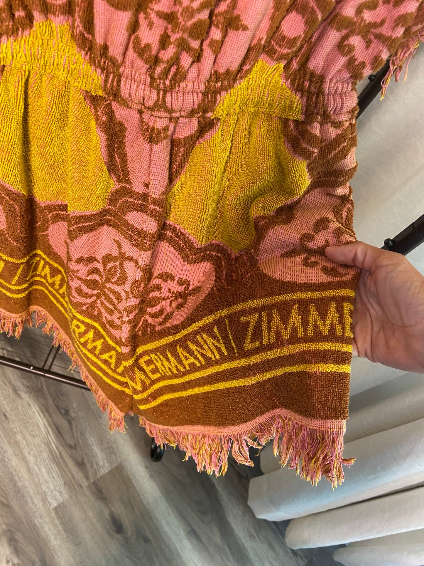 Zimmermann Cira Terry Romper size US 4