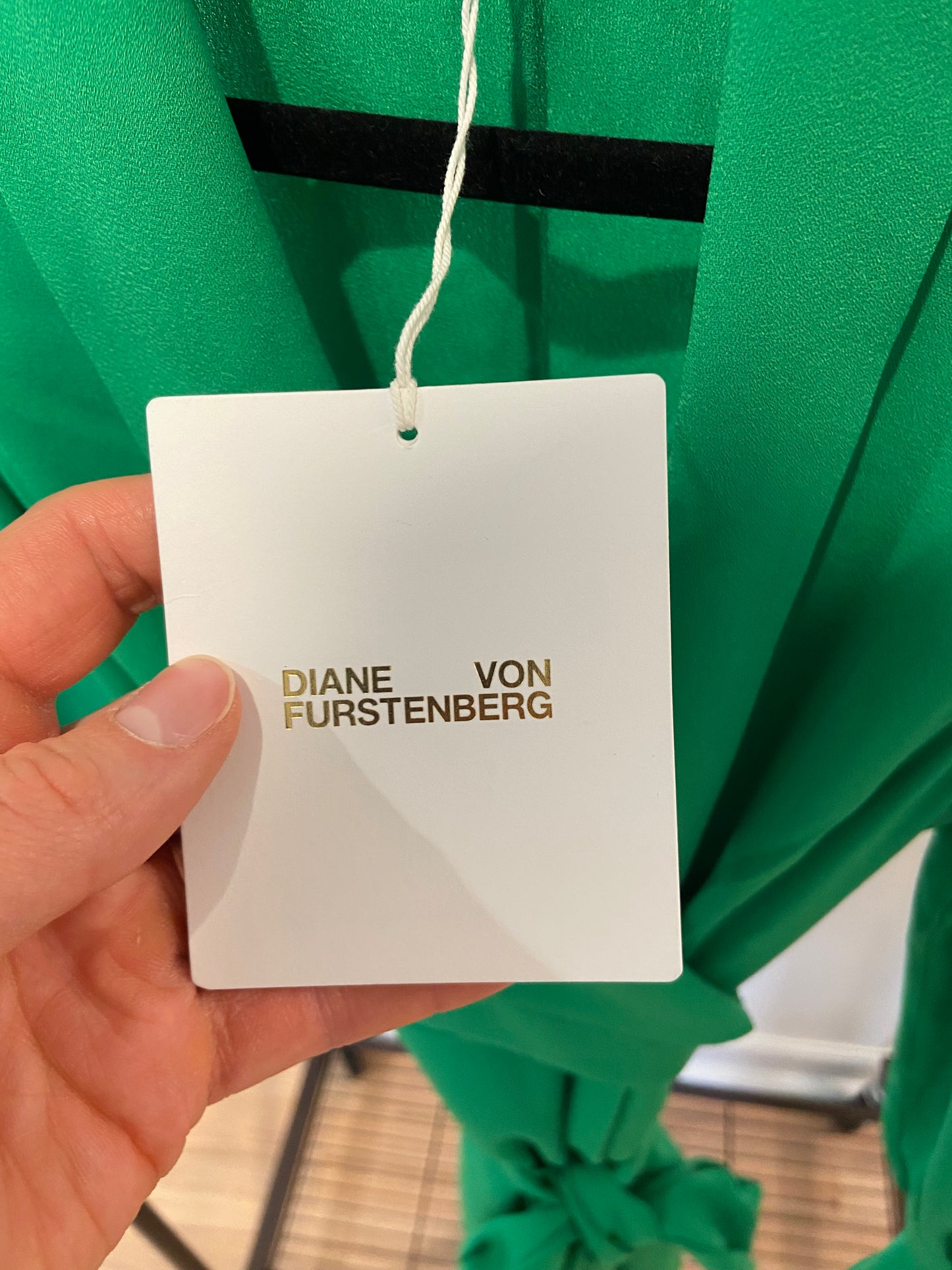 Diane Von Furstenberg Ina Romper Kelly Green size 2