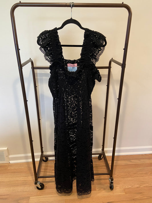 Hill House Collector's Edition Black Lace Ellie Dress size XXL