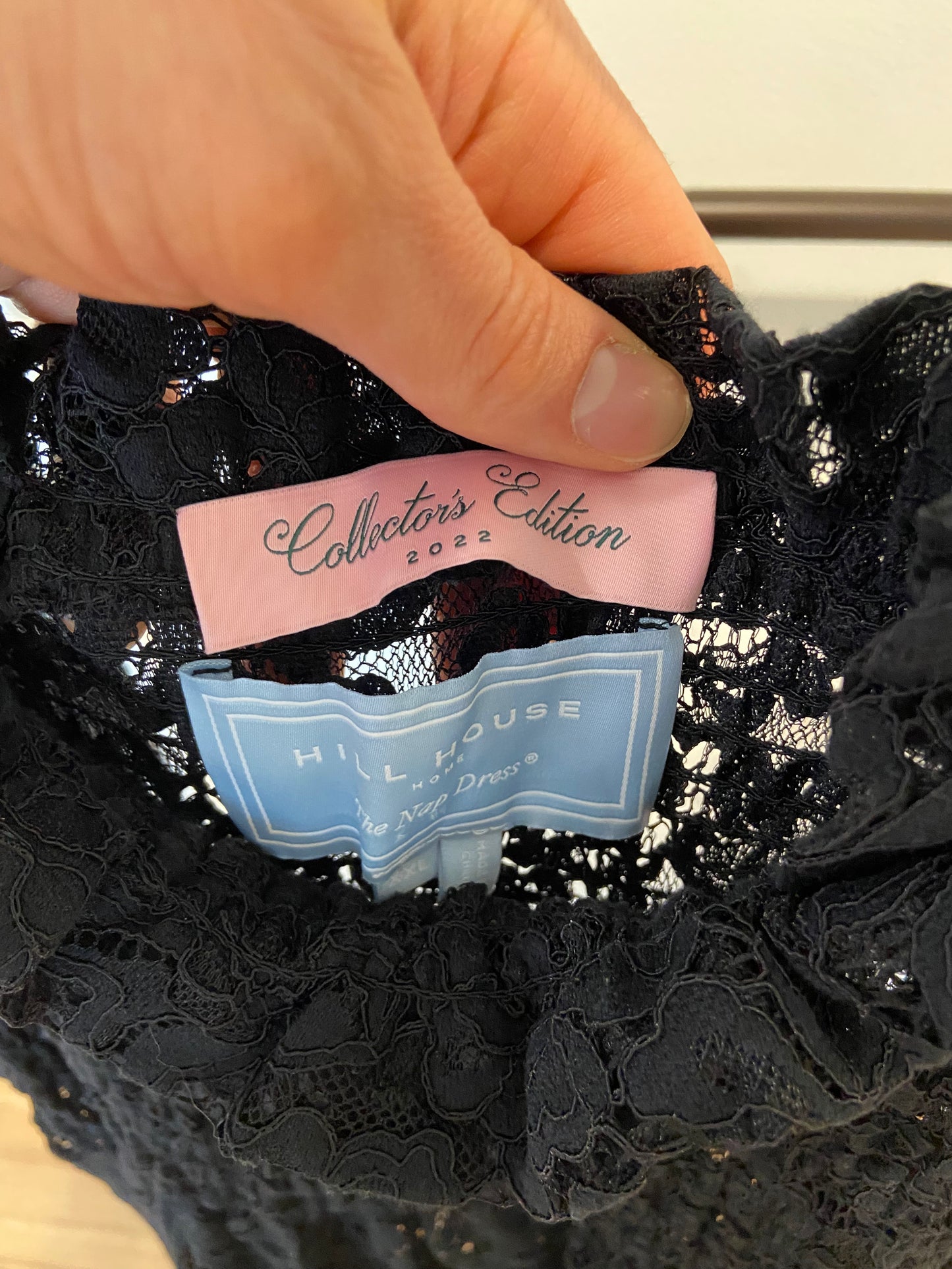 Hill House Collector's Edition Black Lace Ellie Dress size XXL