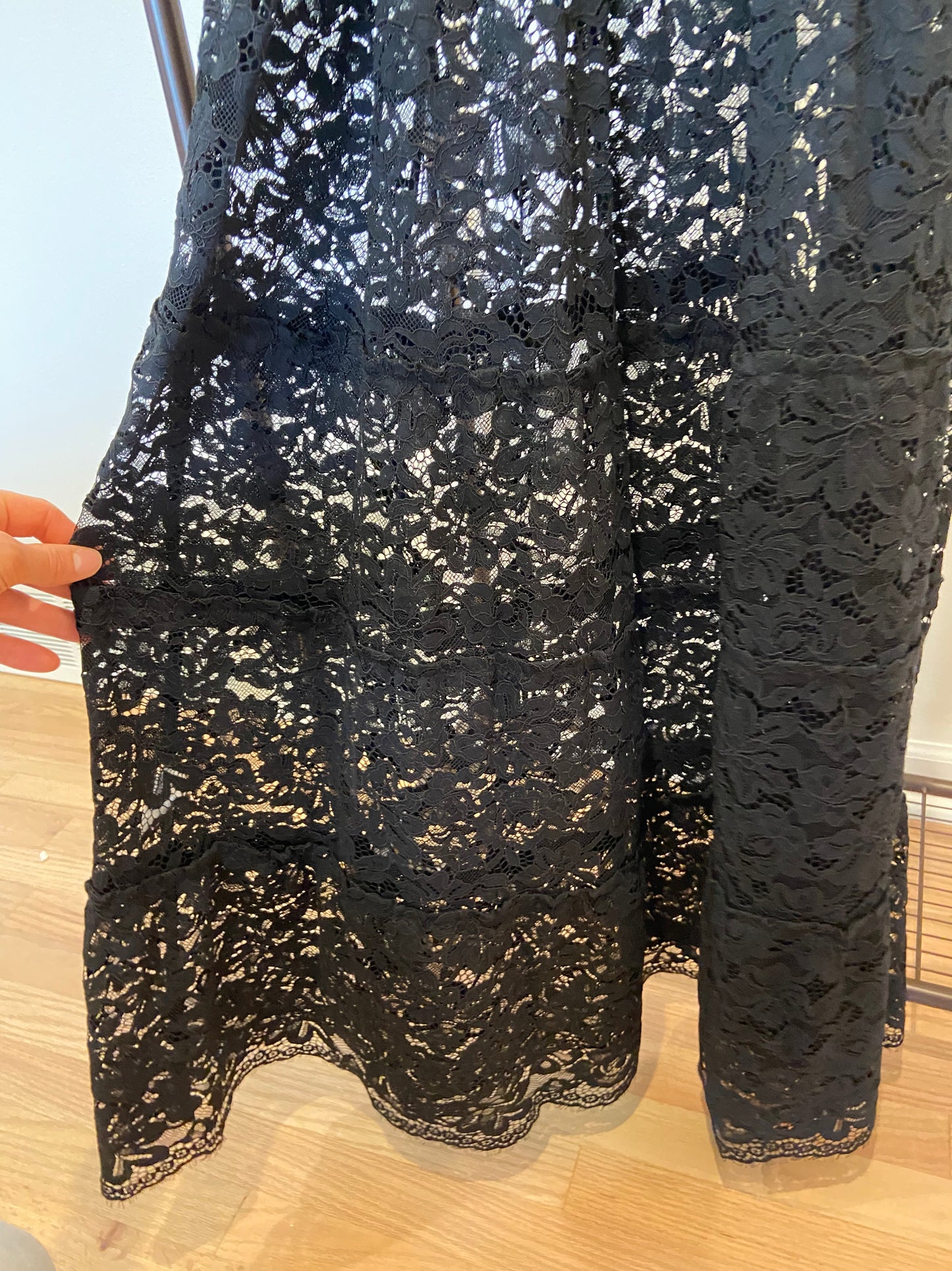 Hill House Collector's Edition Black Lace Ellie Dress size XXL