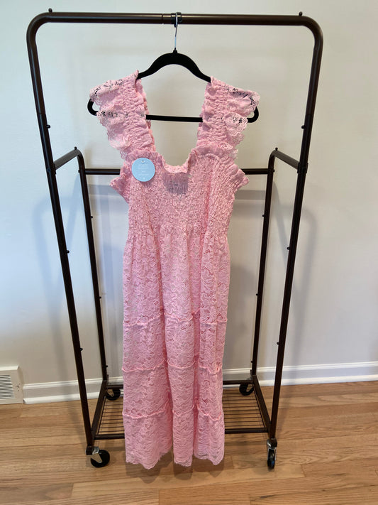 Hill House Collector's Edition Pink Lace Ellie Dress size XXL