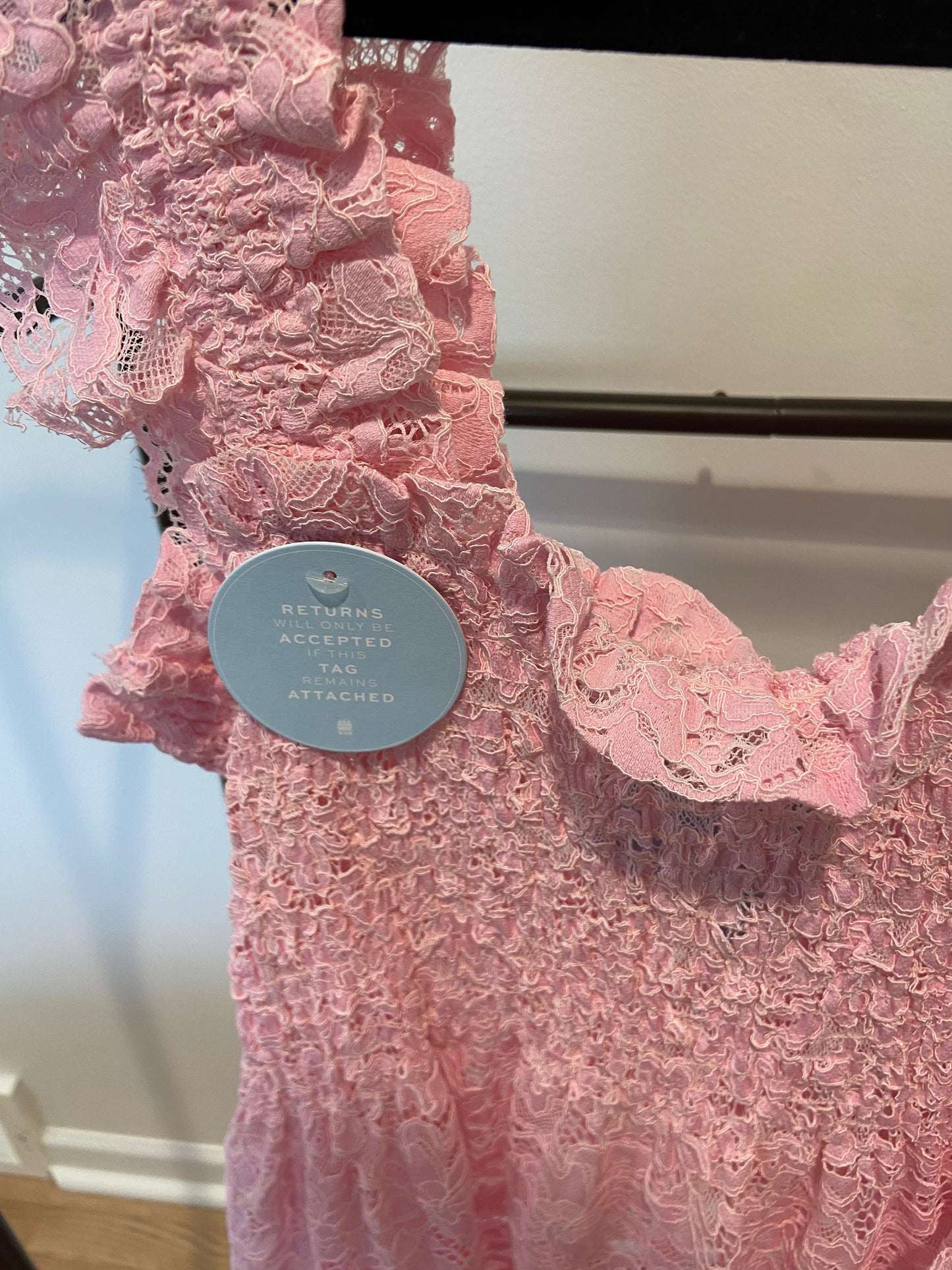 Hill House Collector's Edition Pink Lace Ellie Dress size XXL